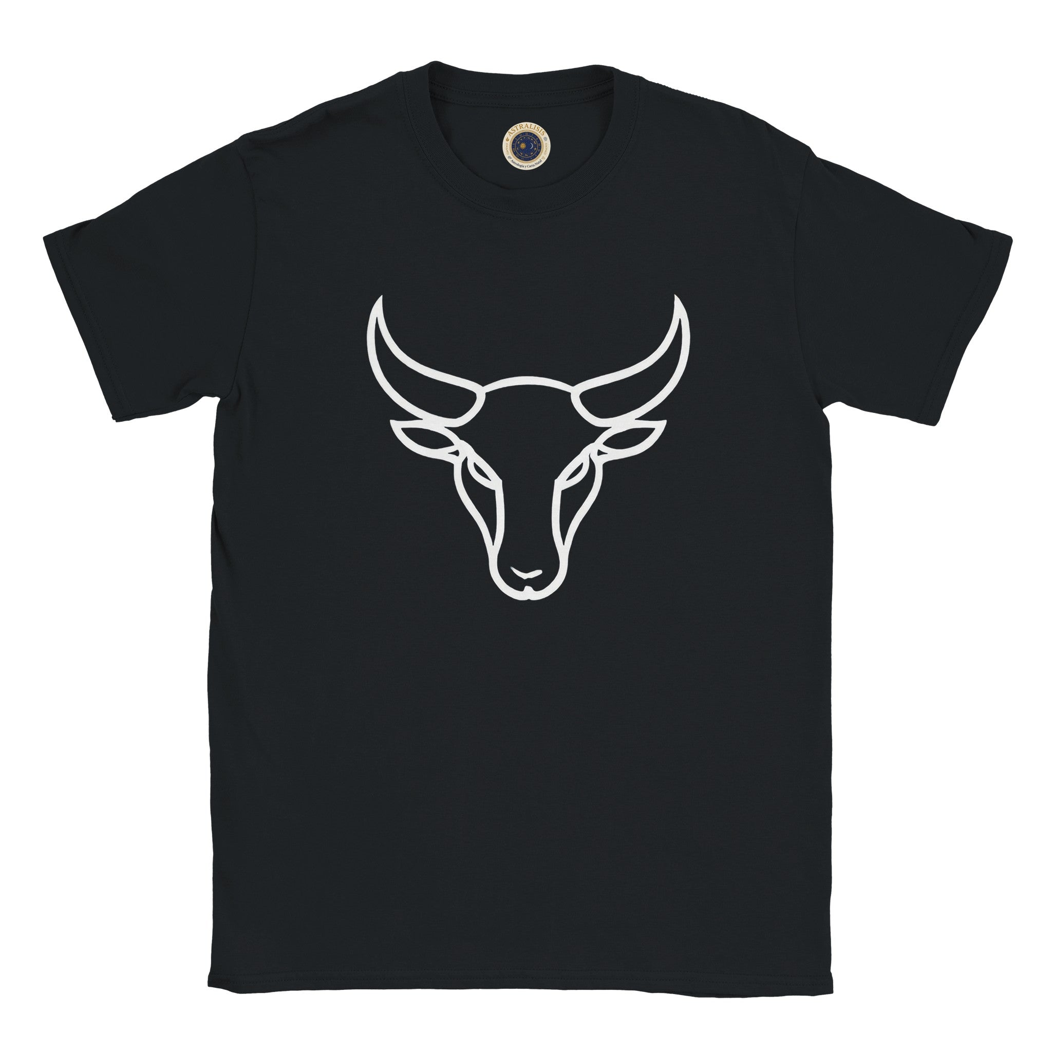camiseta tauro tribal diseño astrologia