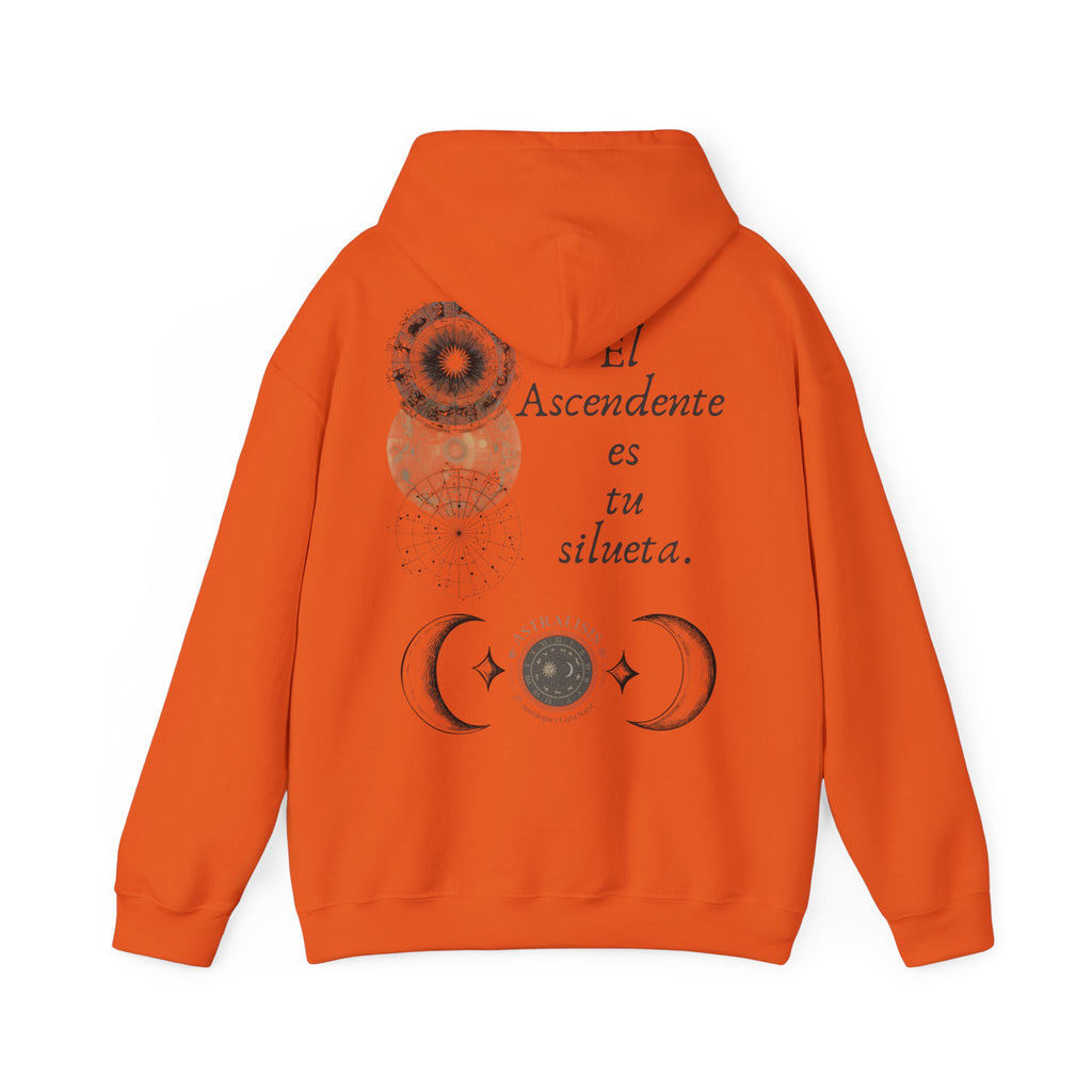 Sudadera El Ascendente es tu silueta - Espalda - ASTRALISIS DESIGN