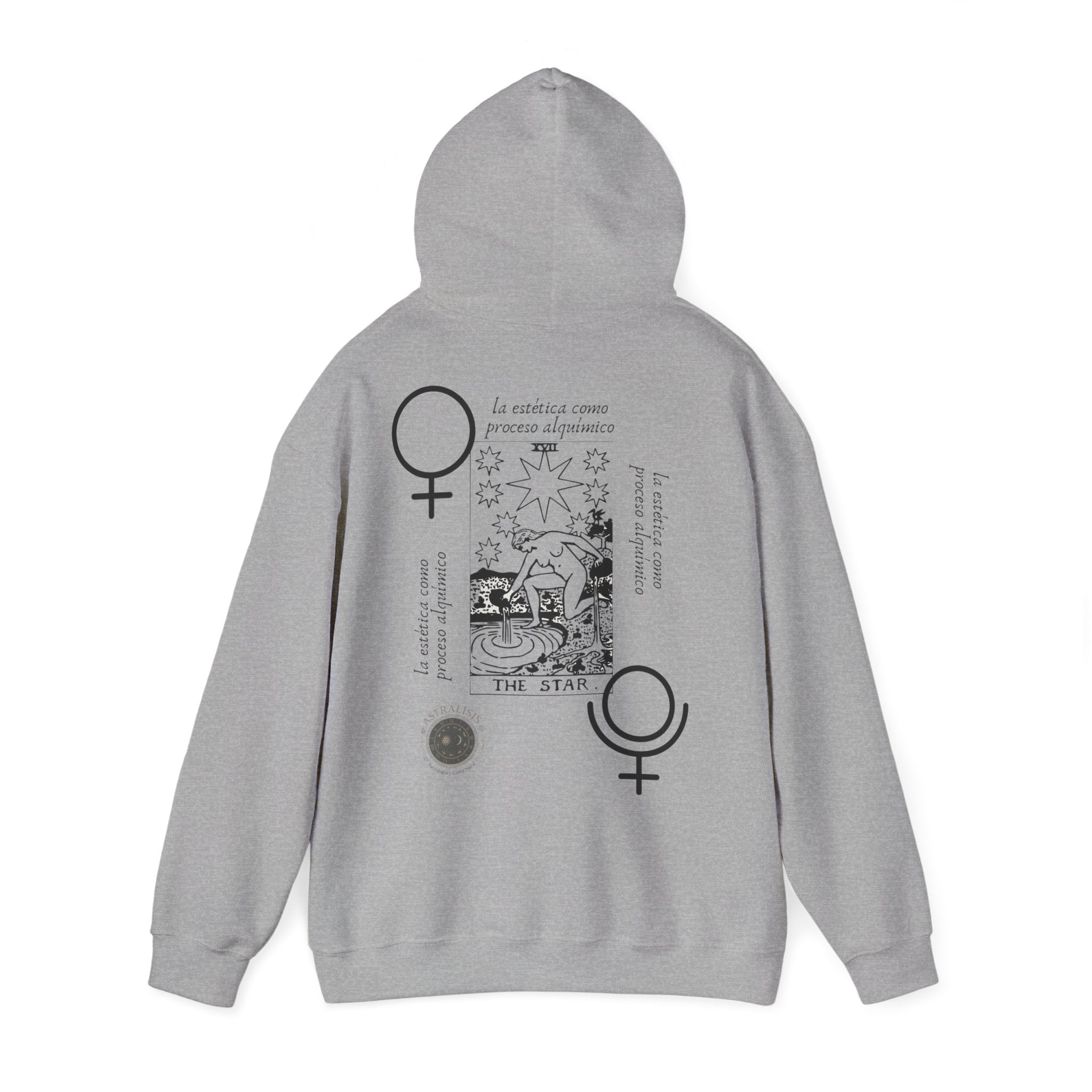 Sudadera Tarot La Estrella – Diseño Gráfico Astrálisis
