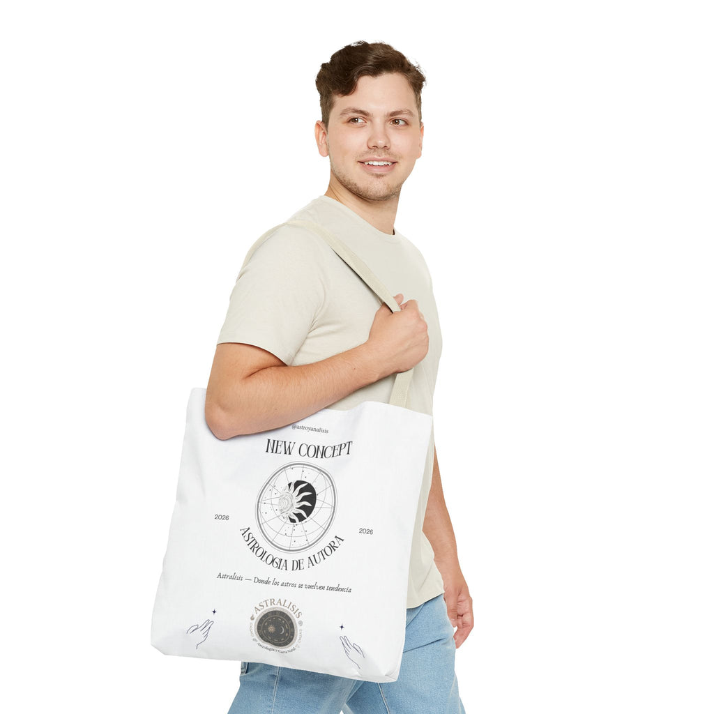 .Astrología de Autora Tote Bag — New Concept Astrology Canvas Tote