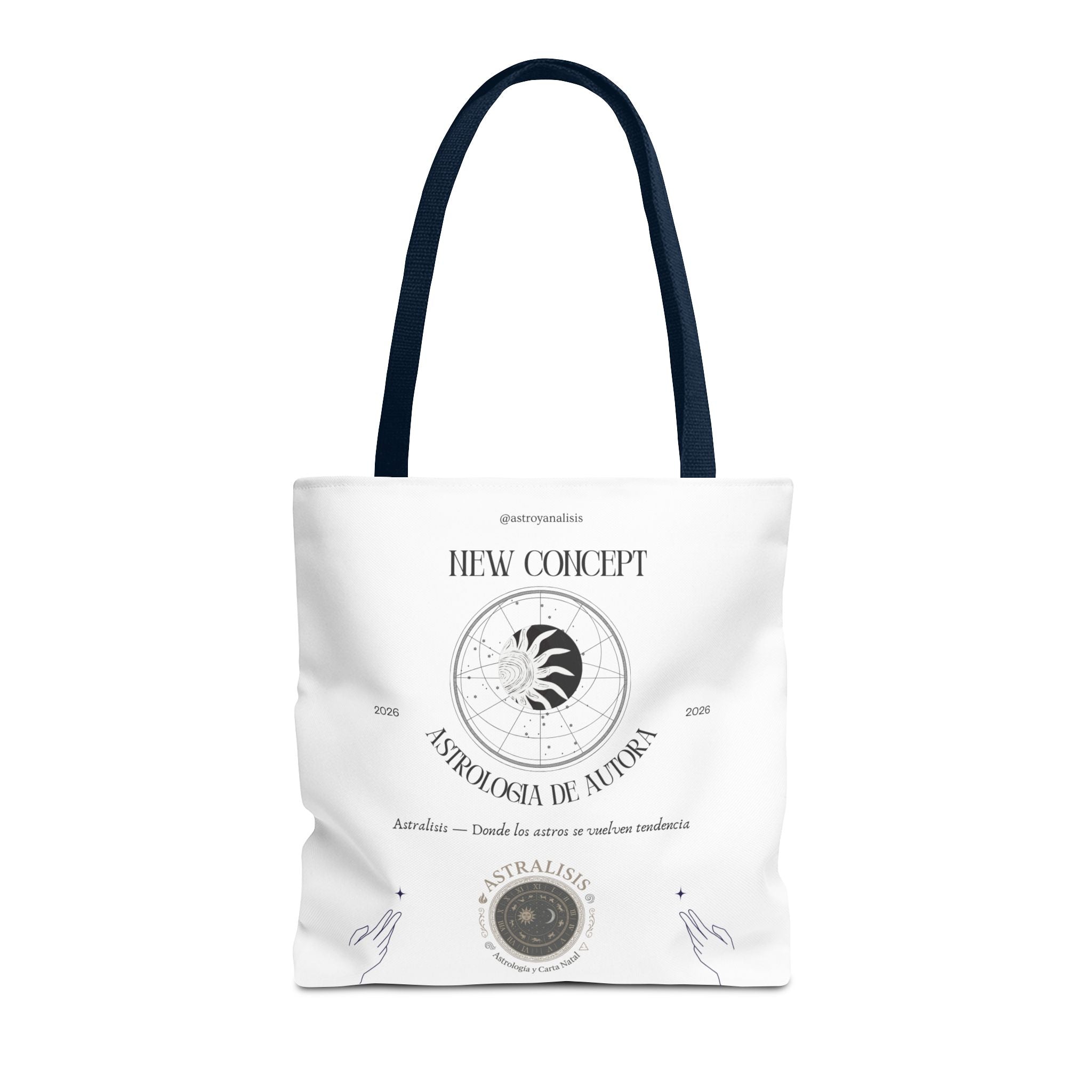 .Astrología de Autora Tote Bag — New Concept Astrology Canvas Tote