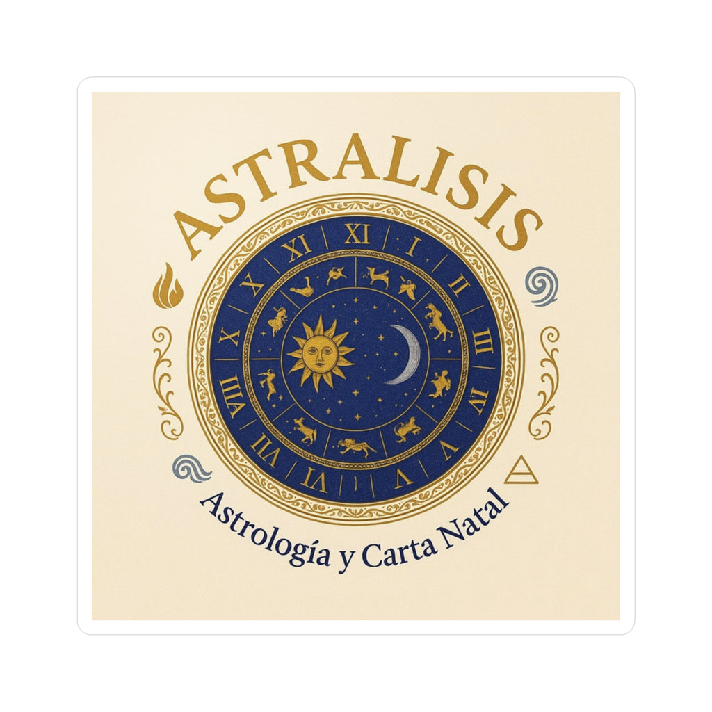 Sticker — Astralisis Beige (Astrología y Carta Natal)