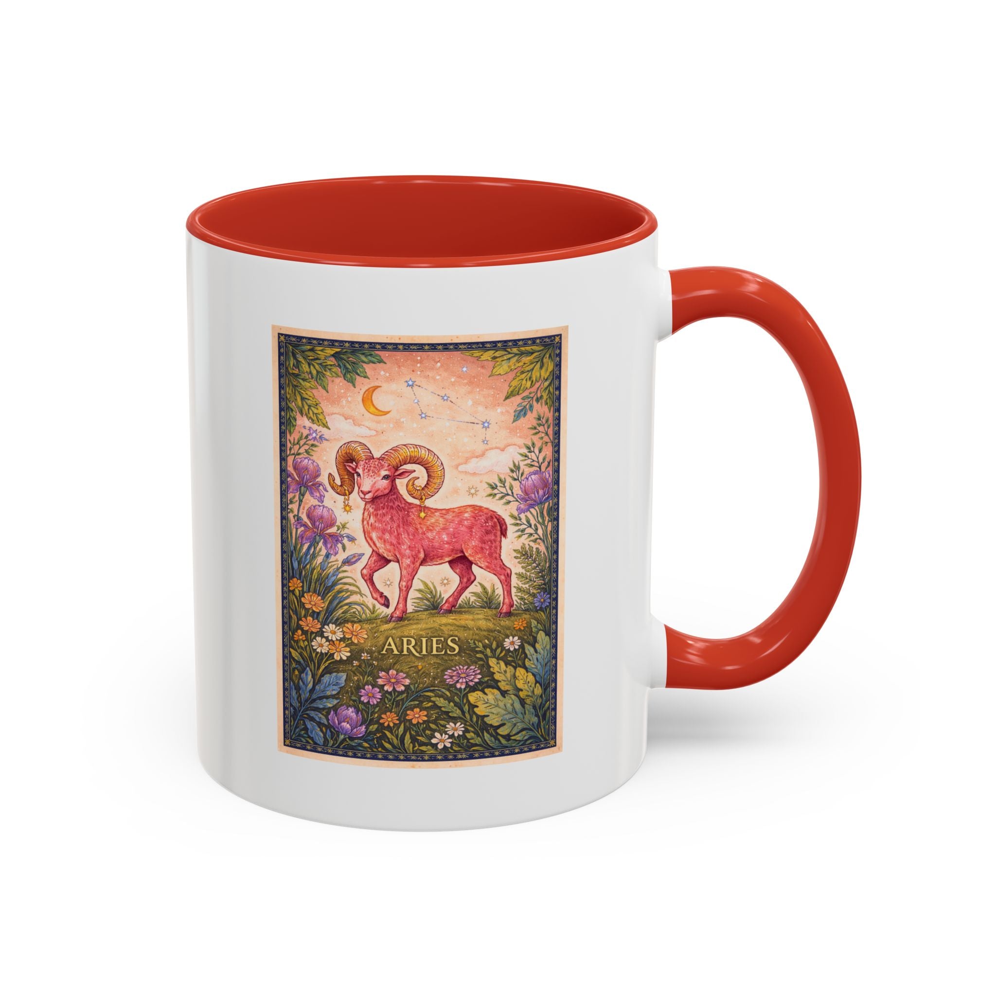 Taza Cerámica Signo Aries | Colección Zodíaco Astrálisis