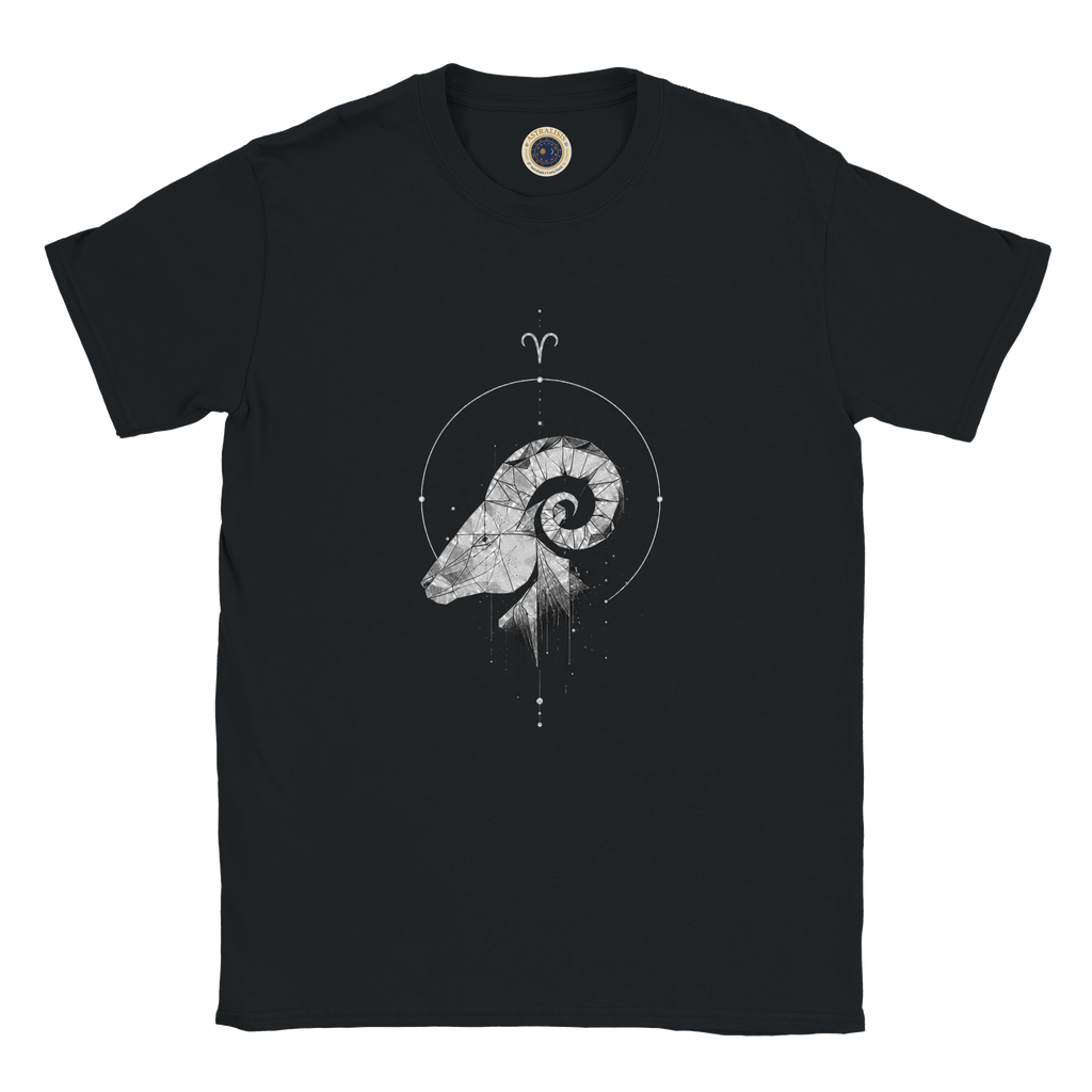 Camiseta zodiacal Aries exclusiva de Astrálisis