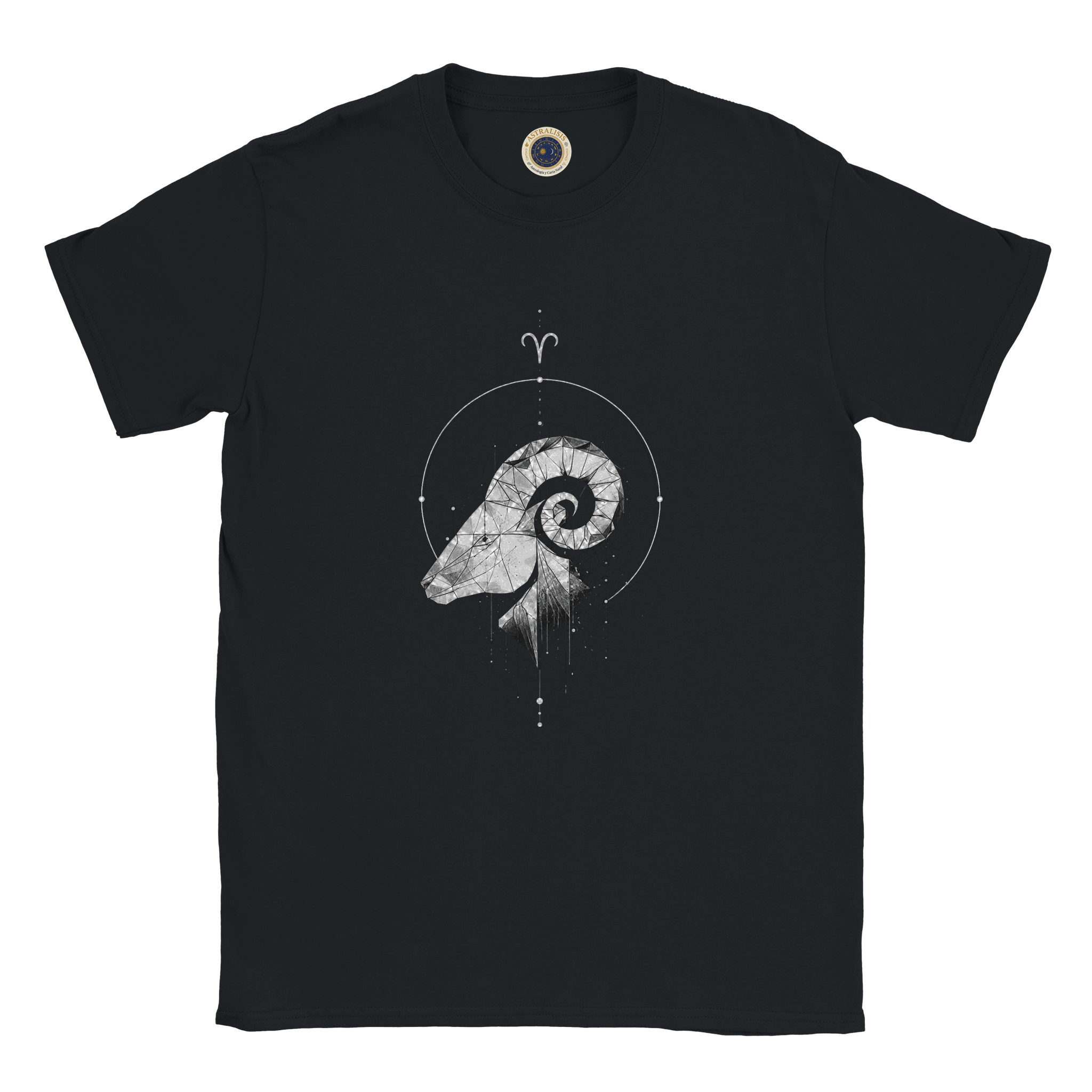 Camiseta zodiacal Aries exclusiva de Astrálisis