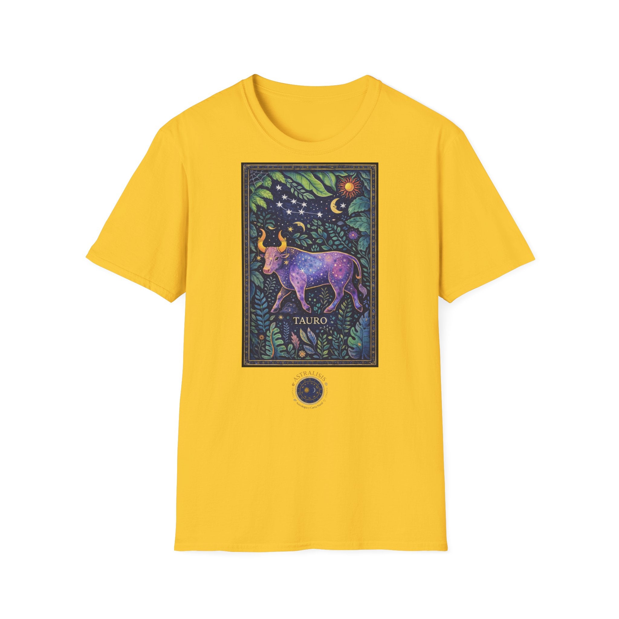 Camiseta Unisex Signo Tauro | Colección Zodíaco Astrálisis