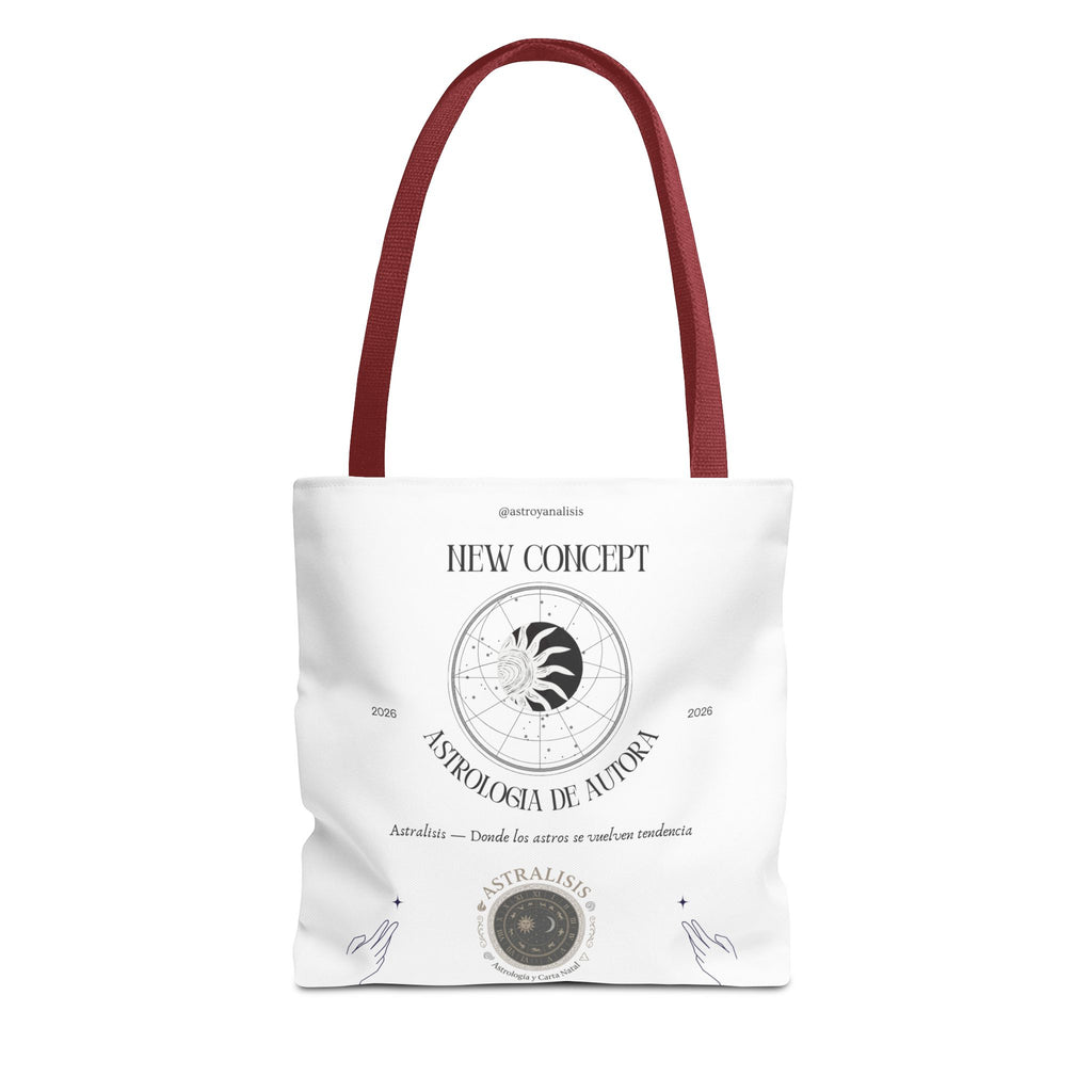 .Astrología de Autora Tote Bag — New Concept Astrology Canvas Tote