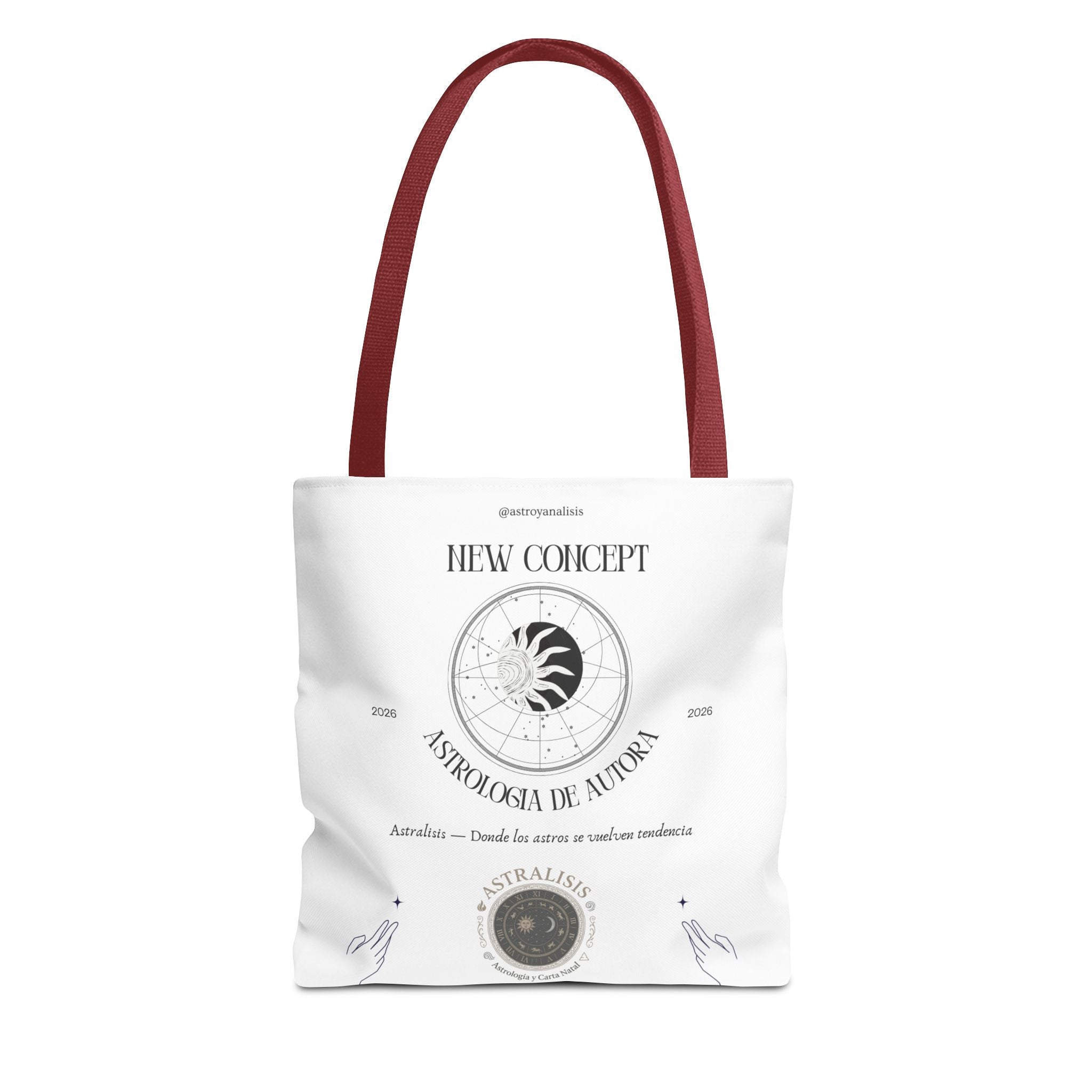.Astrología de Autora Tote Bag — New Concept Astrology Canvas Tote