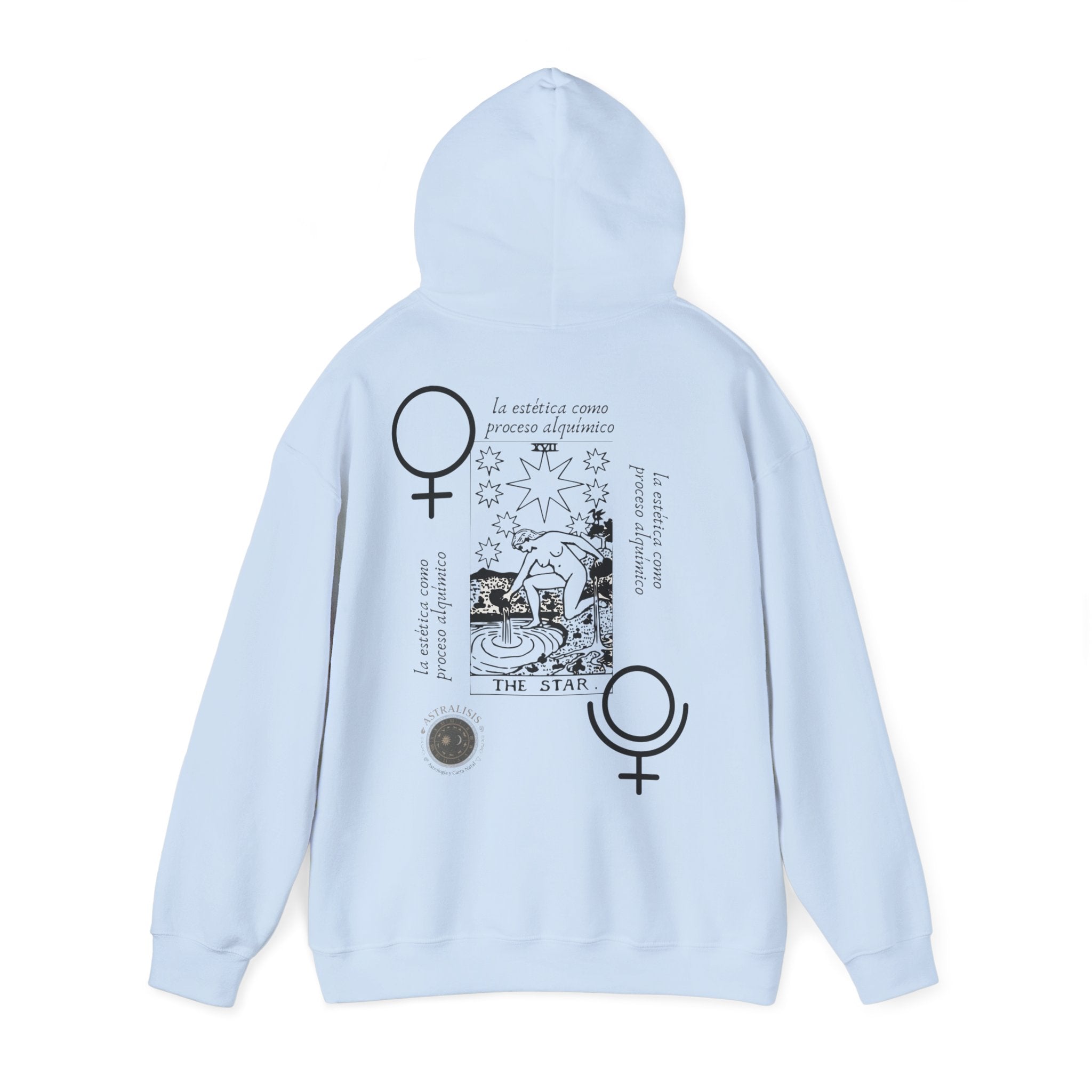 Sudadera Tarot La Estrella – Diseño Gráfico Astrálisis
