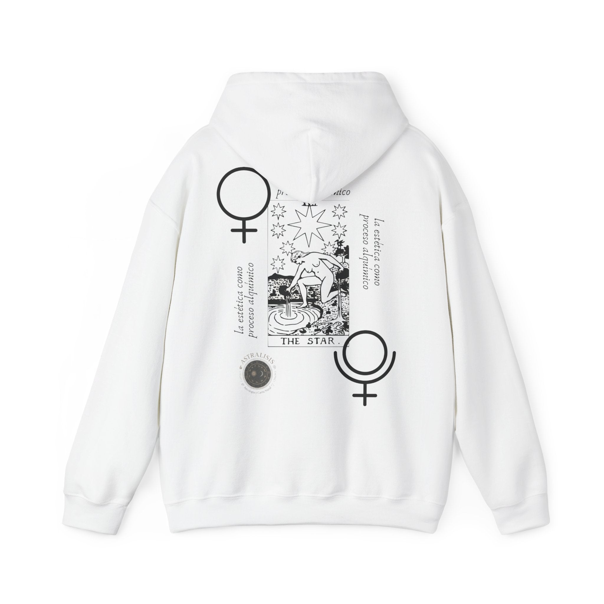 Sudadera Tarot La Estrella – Diseño Gráfico Astrálisis