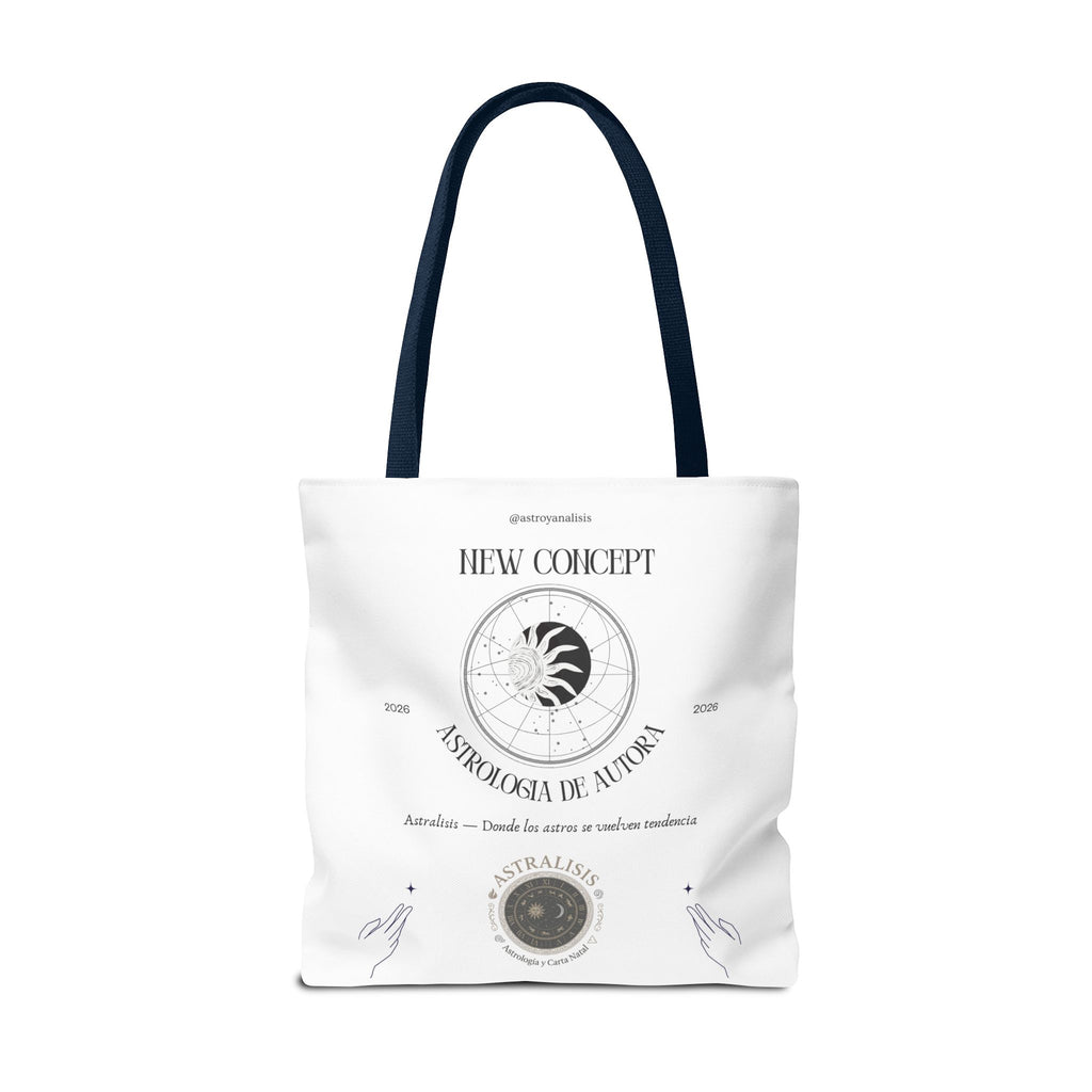 .Astrología de Autora Tote Bag — New Concept Astrology Canvas Tote