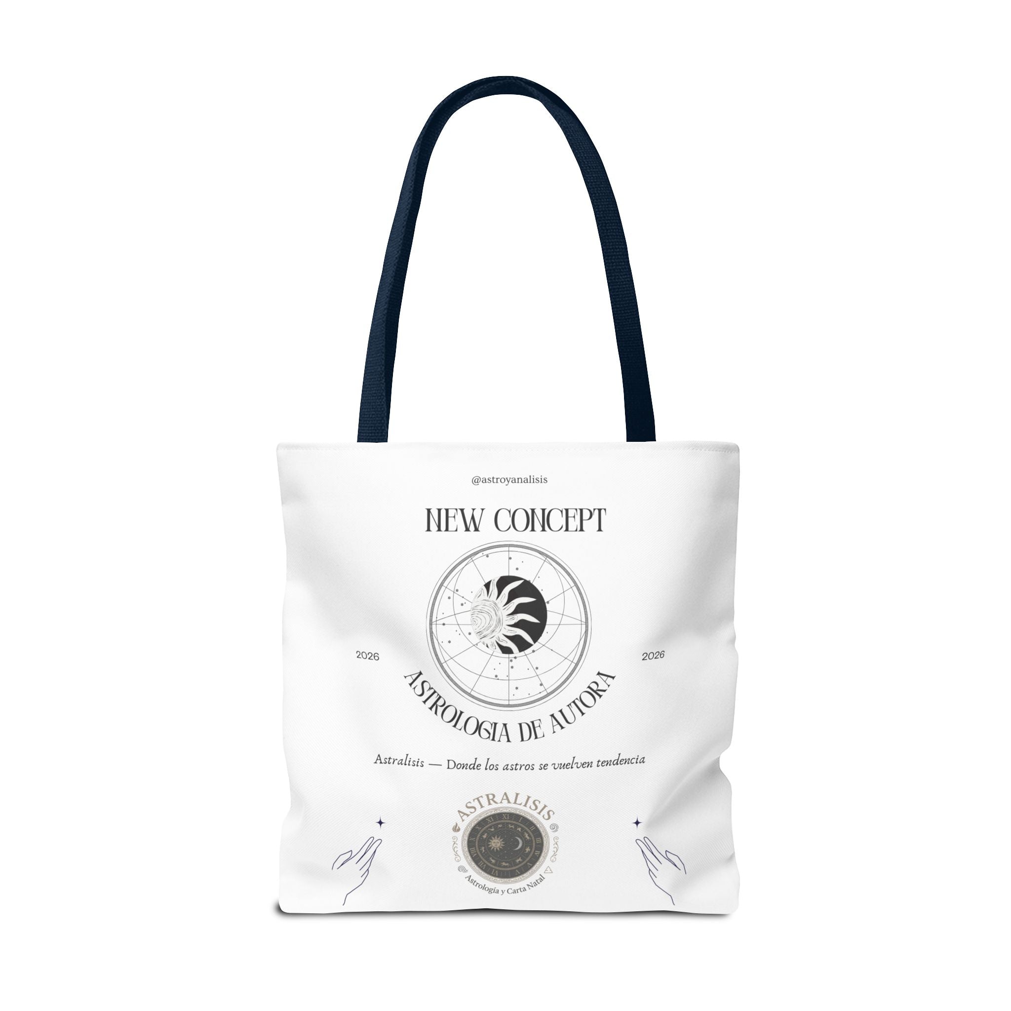 .Astrología de Autora Tote Bag — New Concept Astrology Canvas Tote