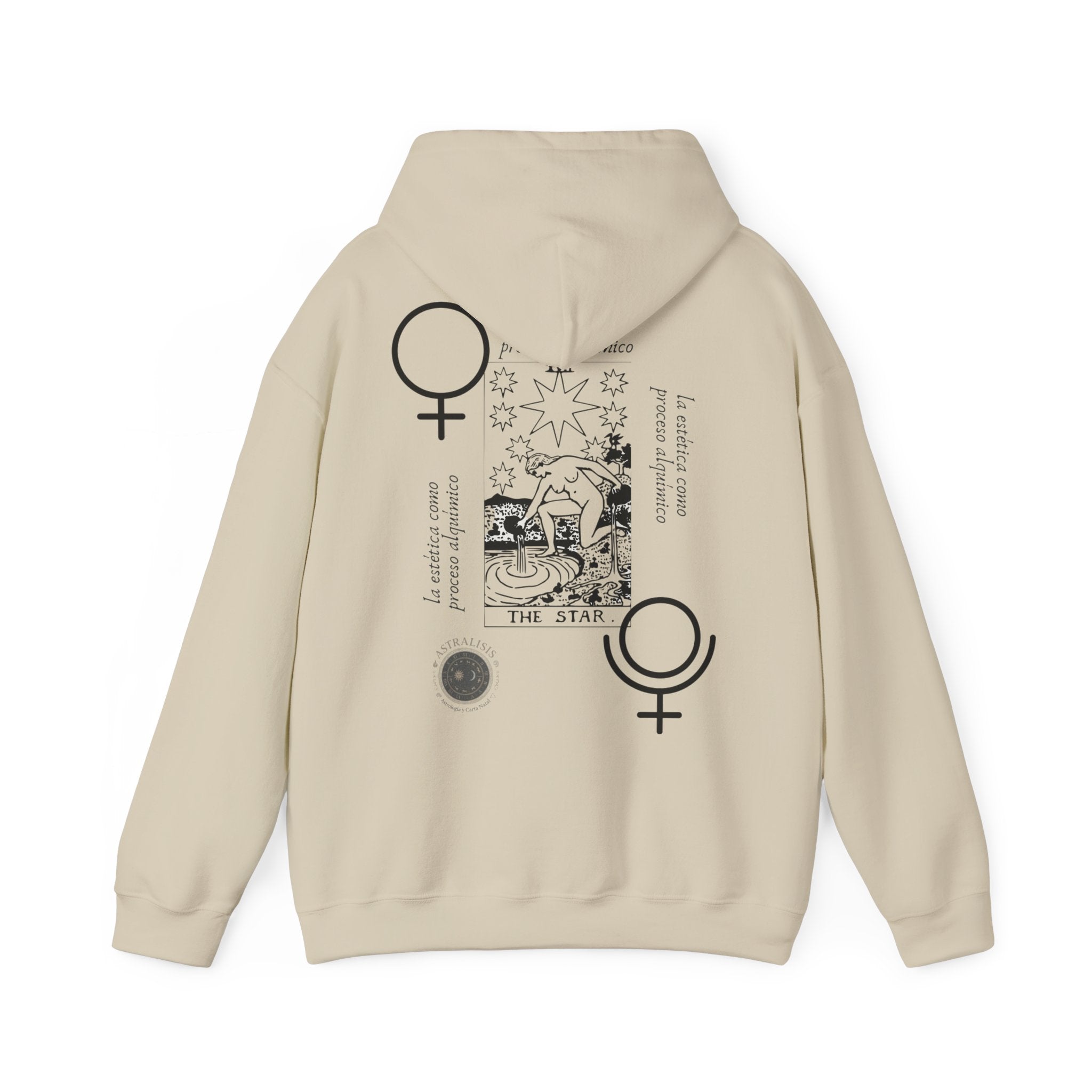 Sudadera Tarot La Estrella – Diseño Gráfico Astrálisis