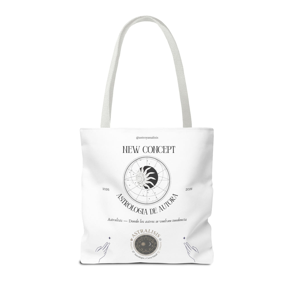 .Astrología de Autora Tote Bag — New Concept Astrology Canvas Tote