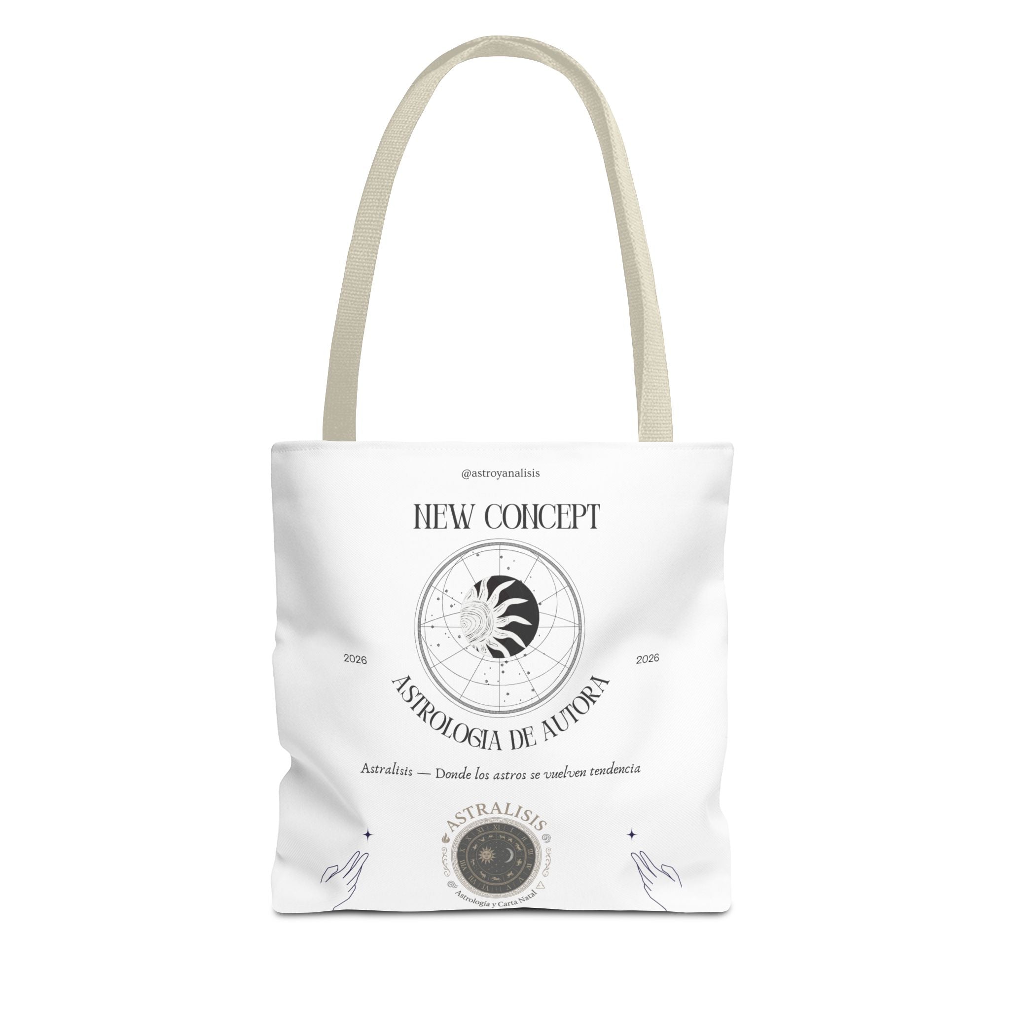 .Astrología de Autora Tote Bag — New Concept Astrology Canvas Tote