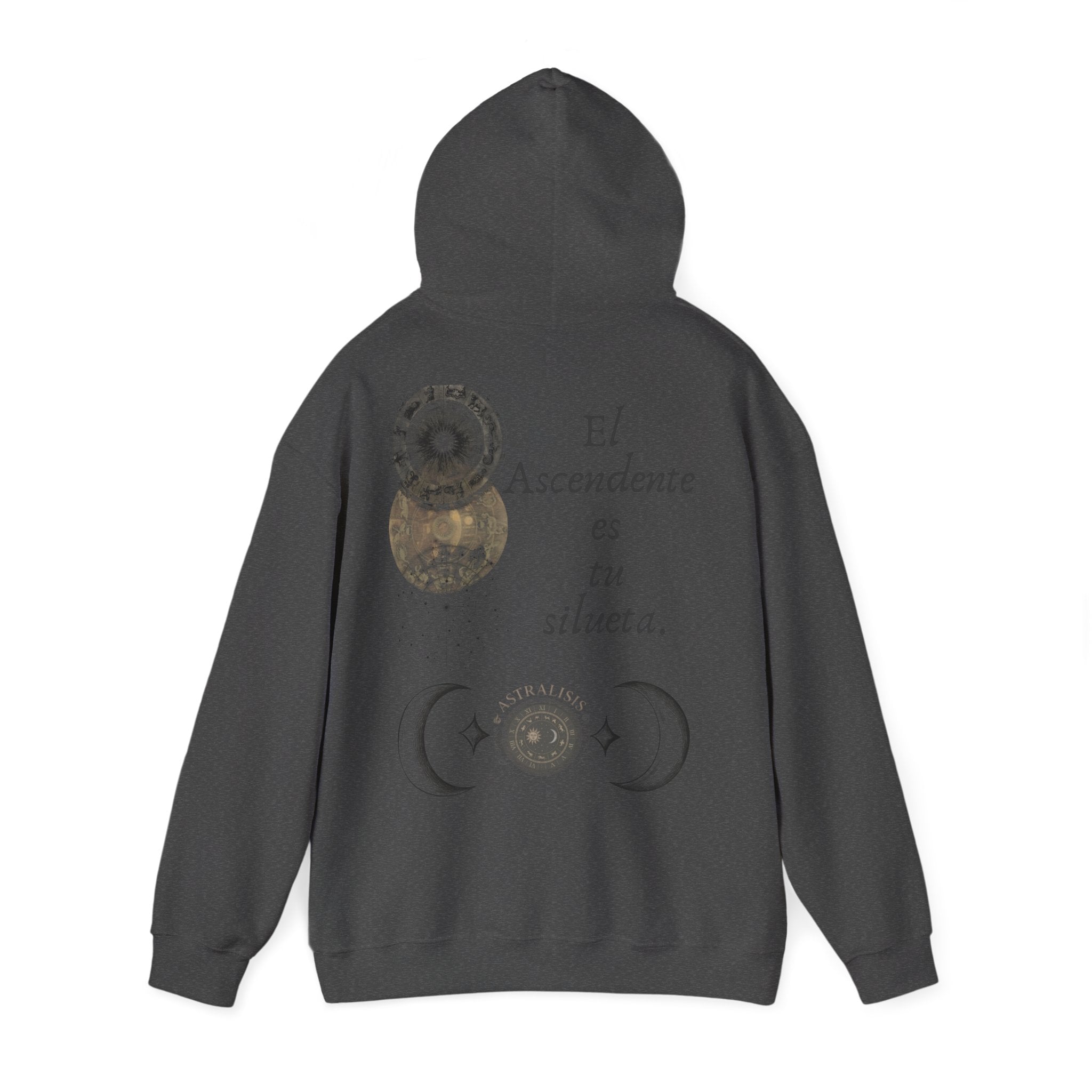 Sudadera El Ascendente es tu silueta - Espalda - ASTRALISIS DESIGN