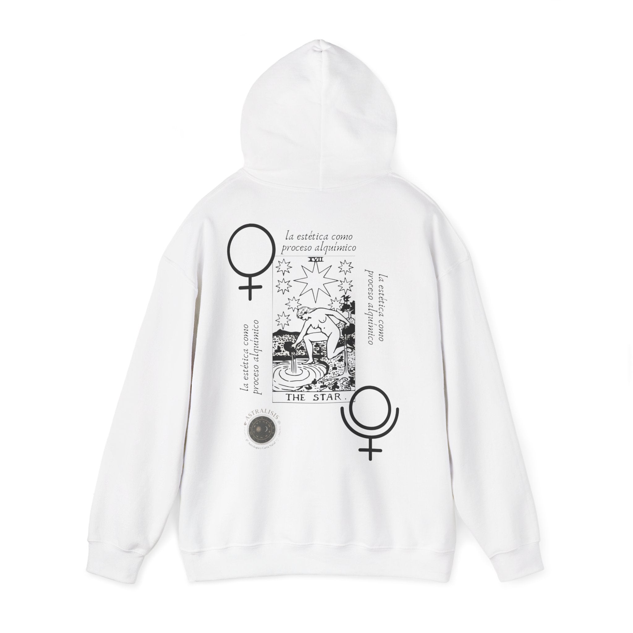 Sudadera Tarot La Estrella – Diseño Gráfico Astrálisis