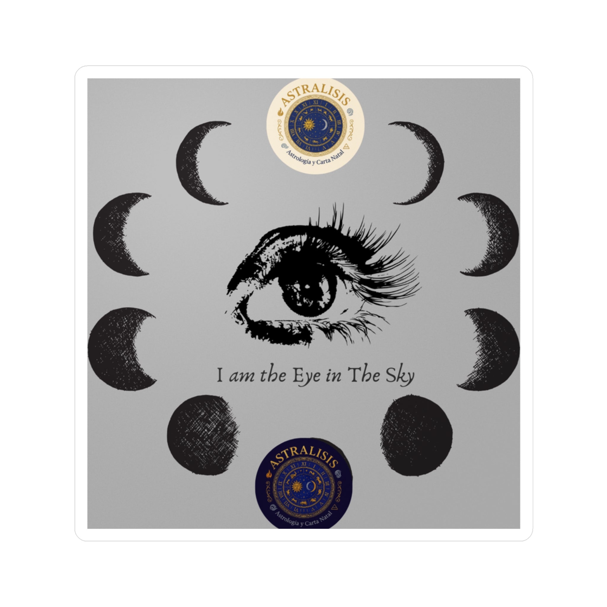 Sticker I am The Eye in The Sky