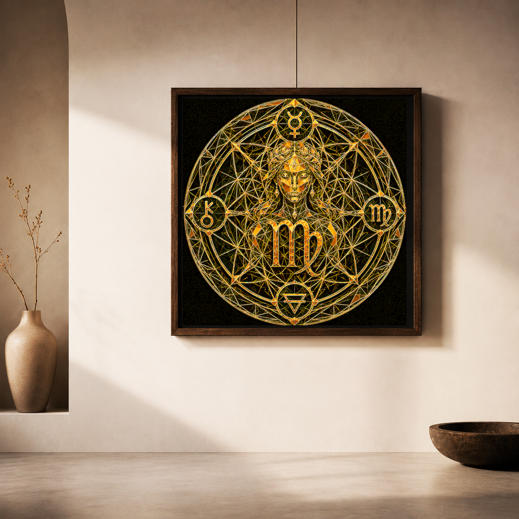 Poster Fine Art Sacerdotisa Virgo