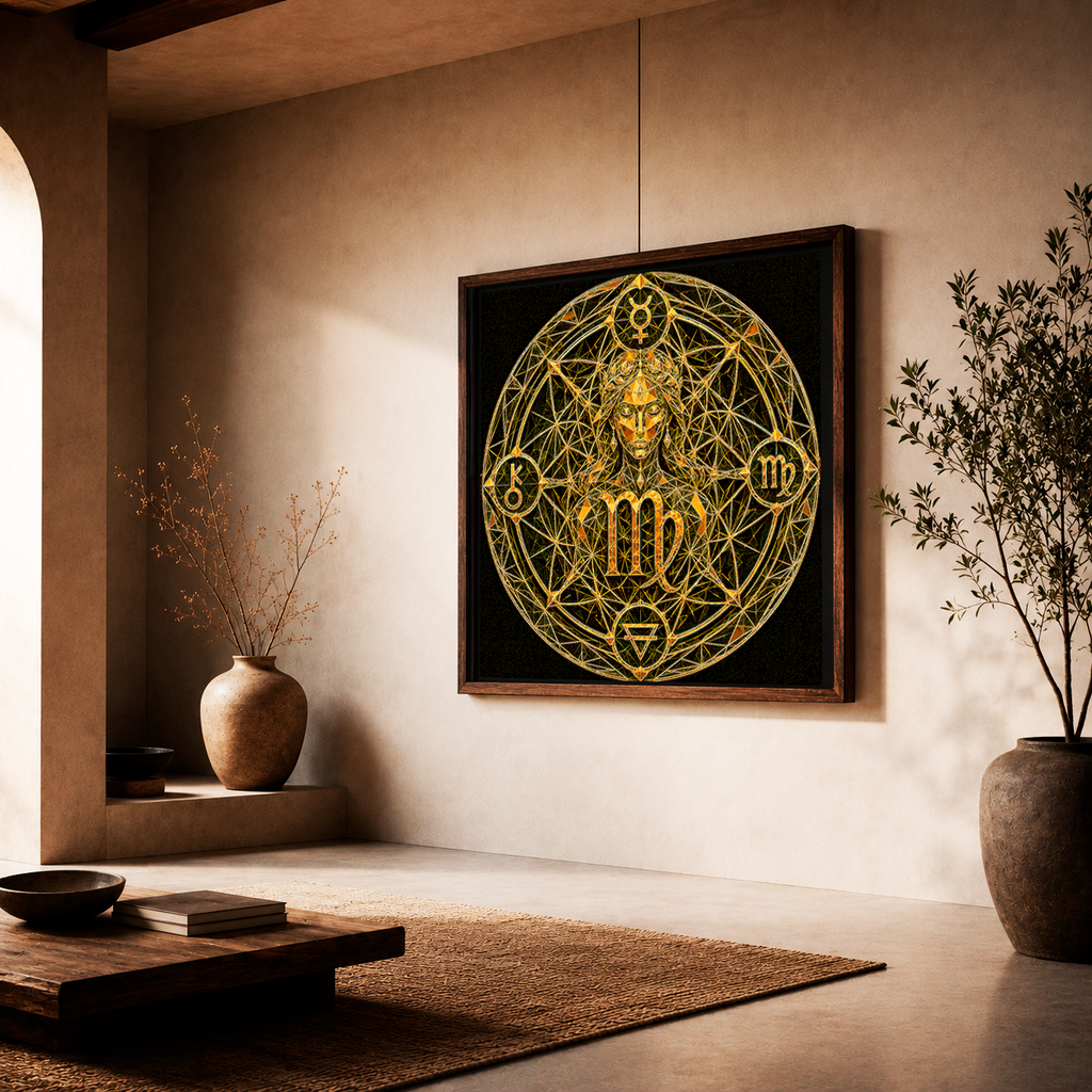 Poster Fine Art Sacerdotisa Virgo