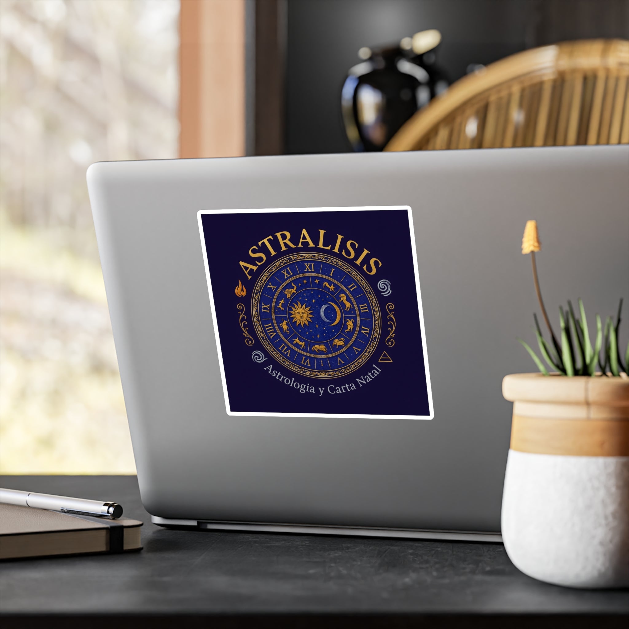 Sticker — Astralisis Azul (Astrología y Carta Natal)