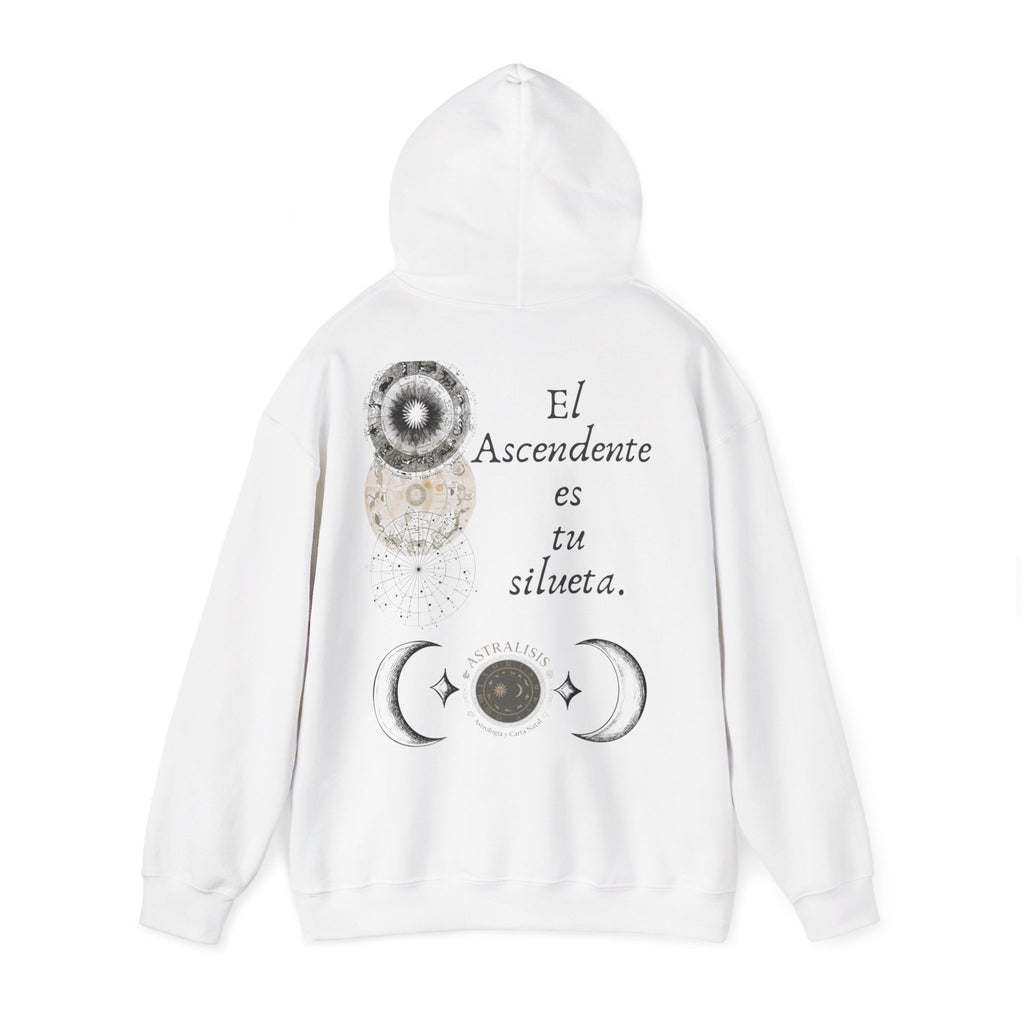 Sudadera El Ascendente es tu silueta - Espalda - ASTRALISIS DESIGN