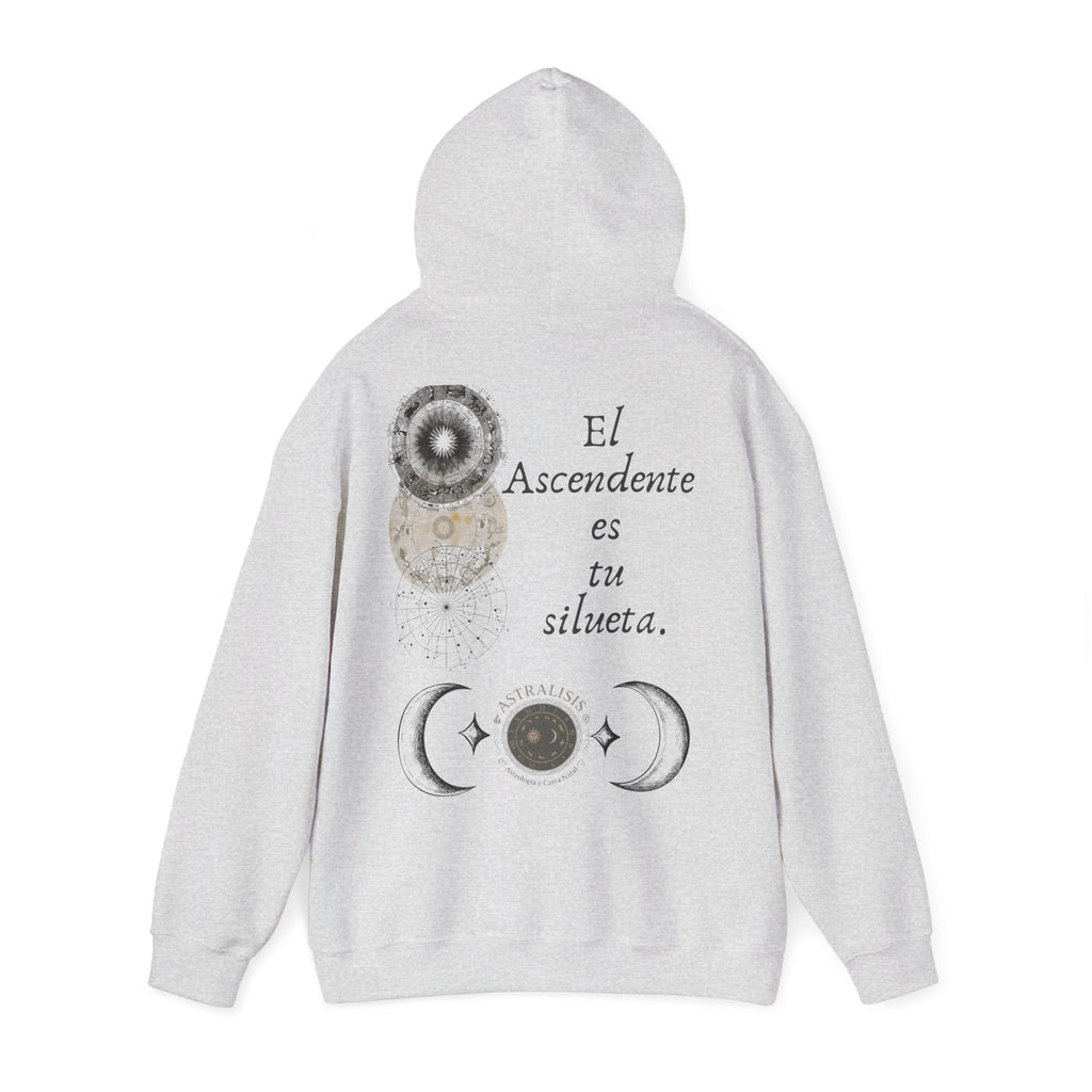 Sudadera El Ascendente es tu silueta - Espalda - ASTRALISIS DESIGN