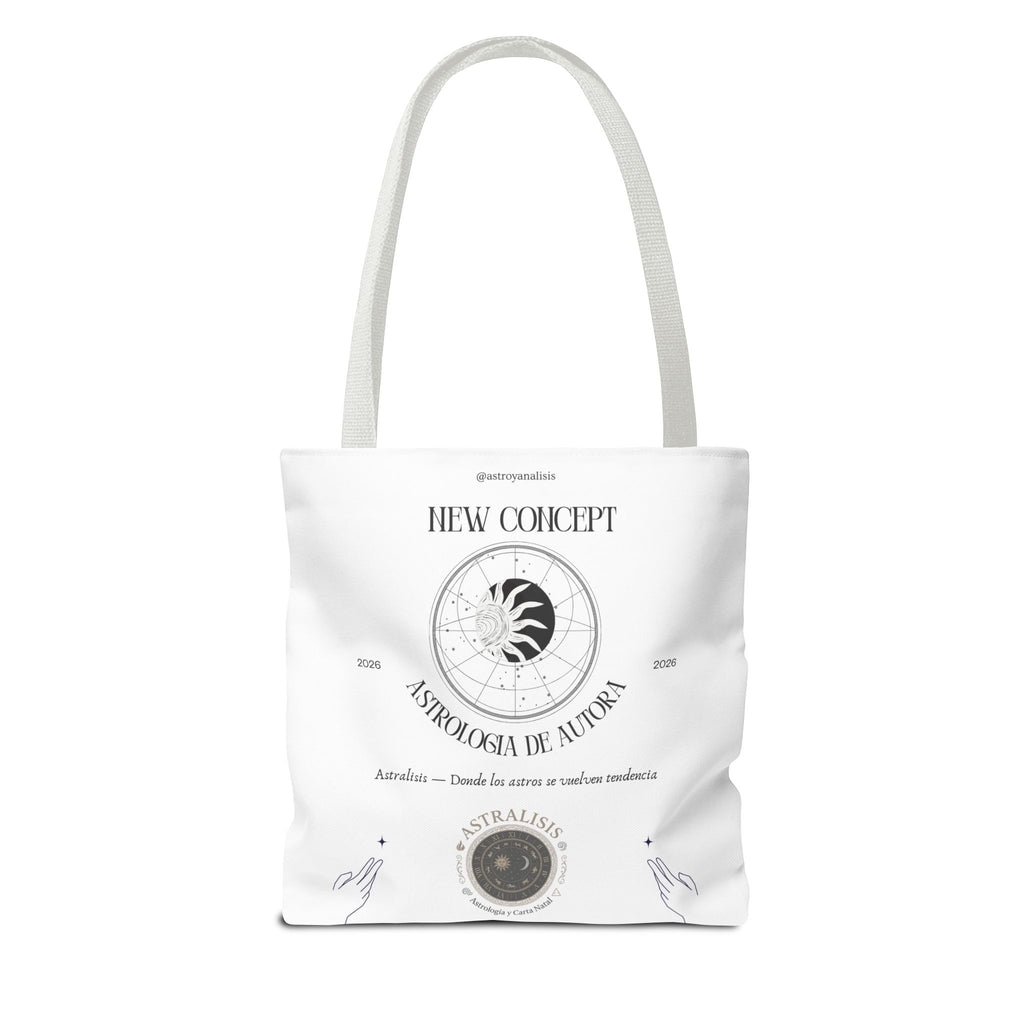 .Astrología de Autora Tote Bag — New Concept Astrology Canvas Tote