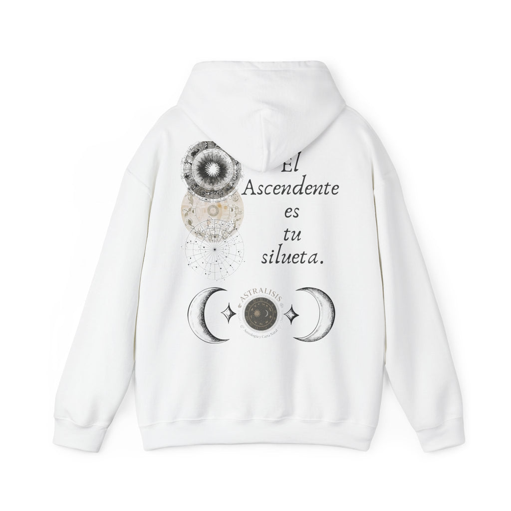 Sudadera El Ascendente es tu silueta - Espalda - ASTRALISIS DESIGN