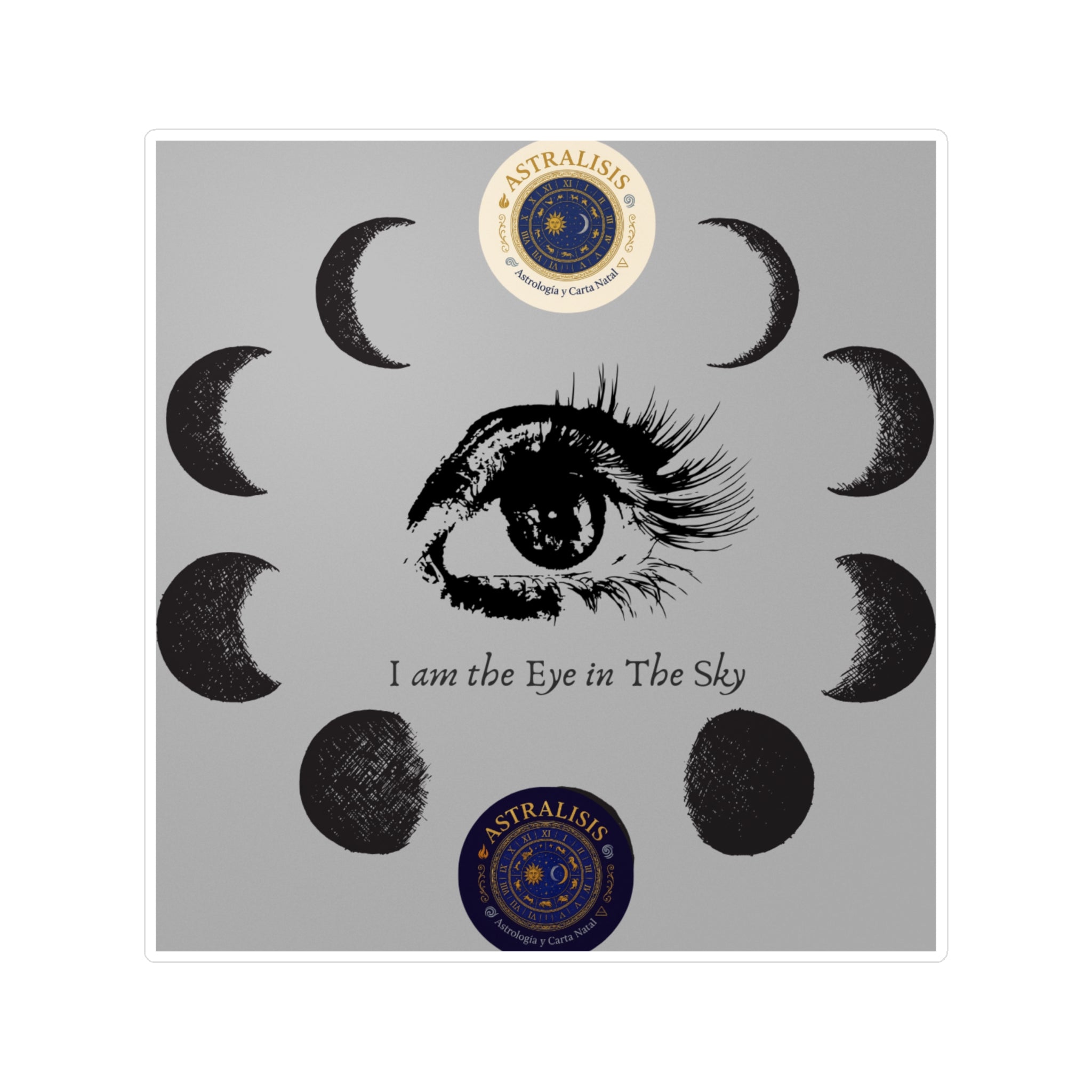 Sticker I am The Eye in The Sky