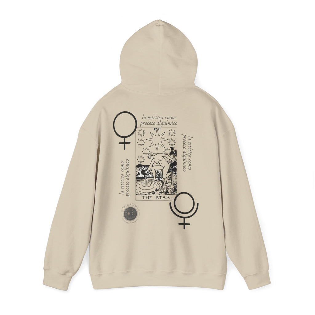 Sudadera Tarot La Estrella – Diseño Gráfico Astrálisis