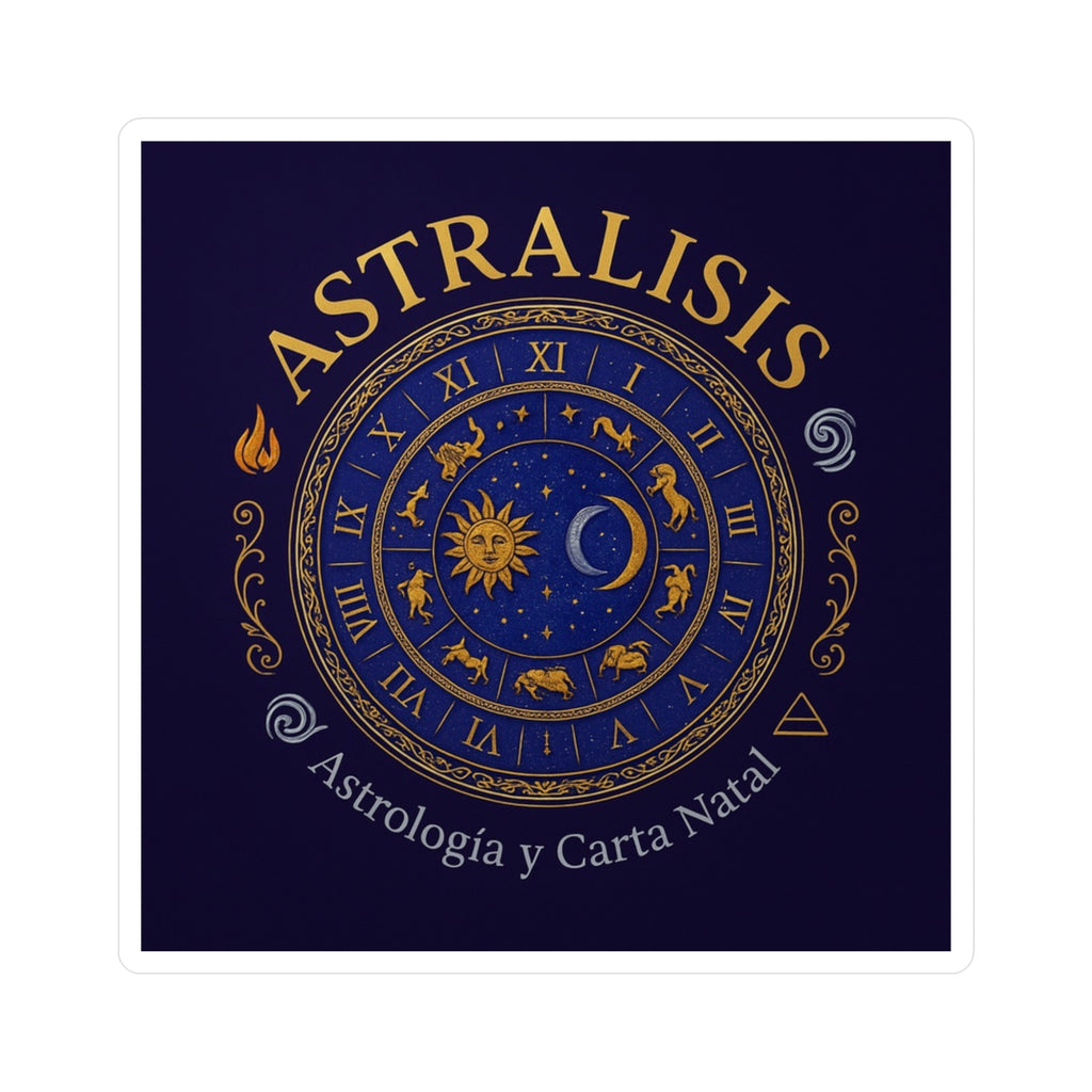 Sticker — Astralisis Azul (Astrología y Carta Natal)