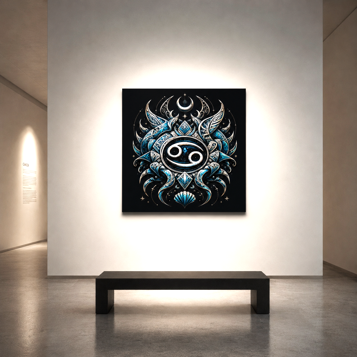 Canvas Fine Art Tribalista Canceriano