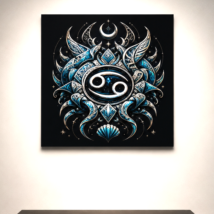 Canvas Fine Art Tribalista Canceriano