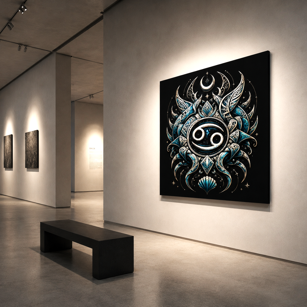 Canvas Fine Art Tribalista Canceriano