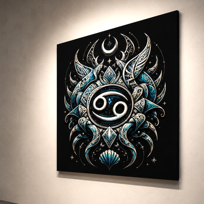 Canvas Fine Art Tribalista Canceriano