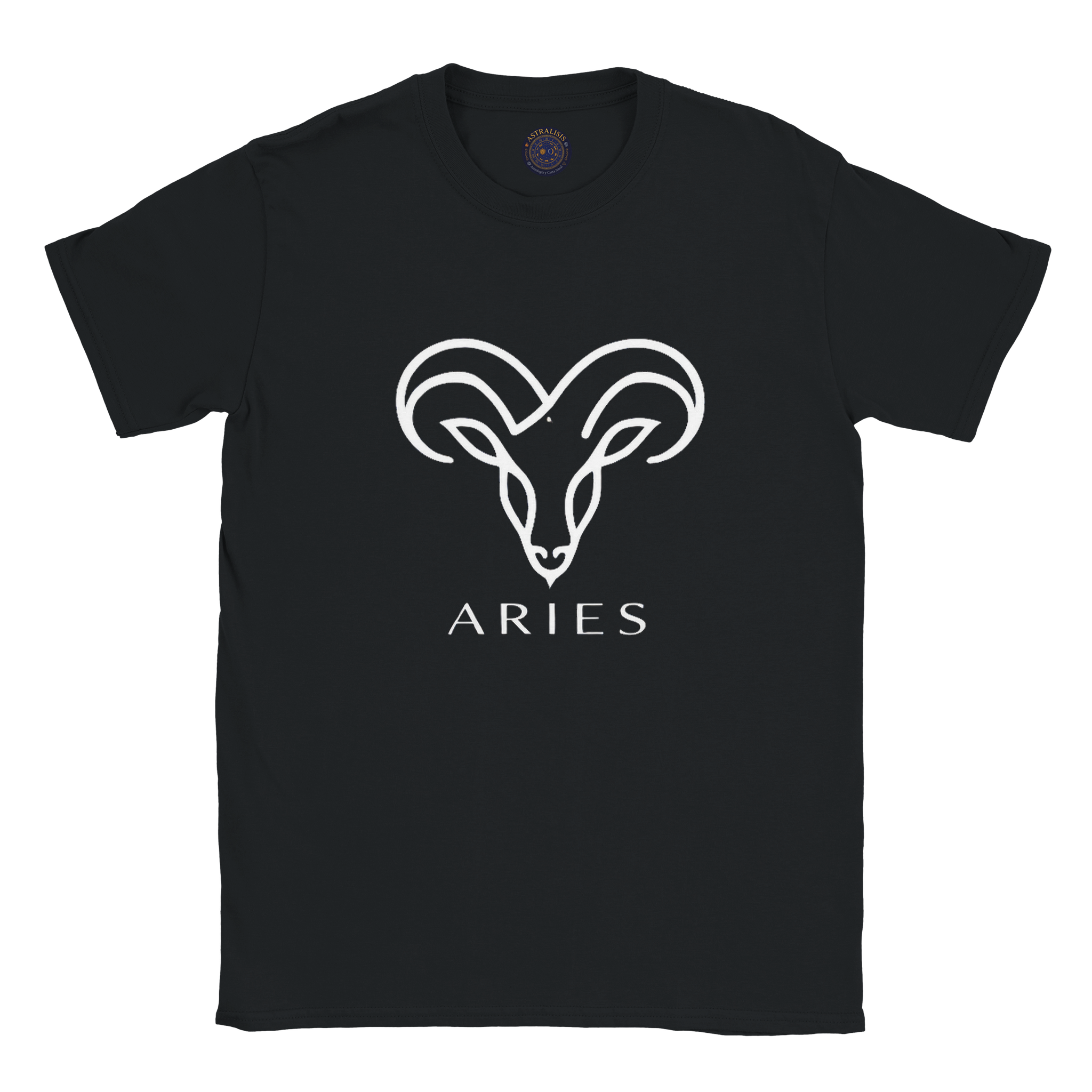 camiseta zodiacal tribal aries diseño intenso