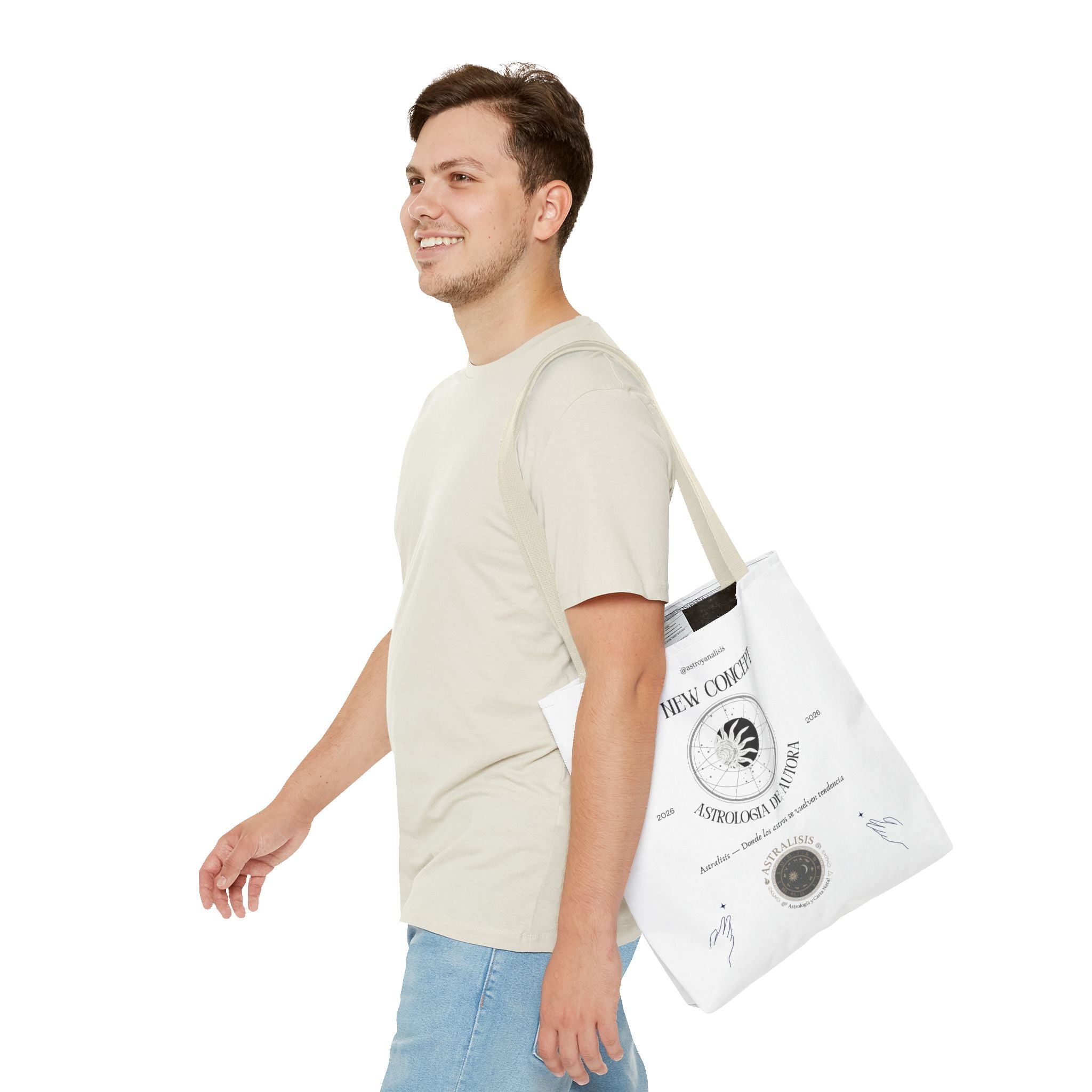 .Astrología de Autora Tote Bag — New Concept Astrology Canvas Tote