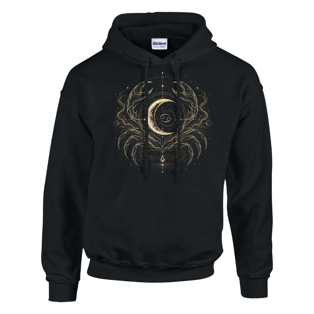 sudadera cancer negra estilo emocional 