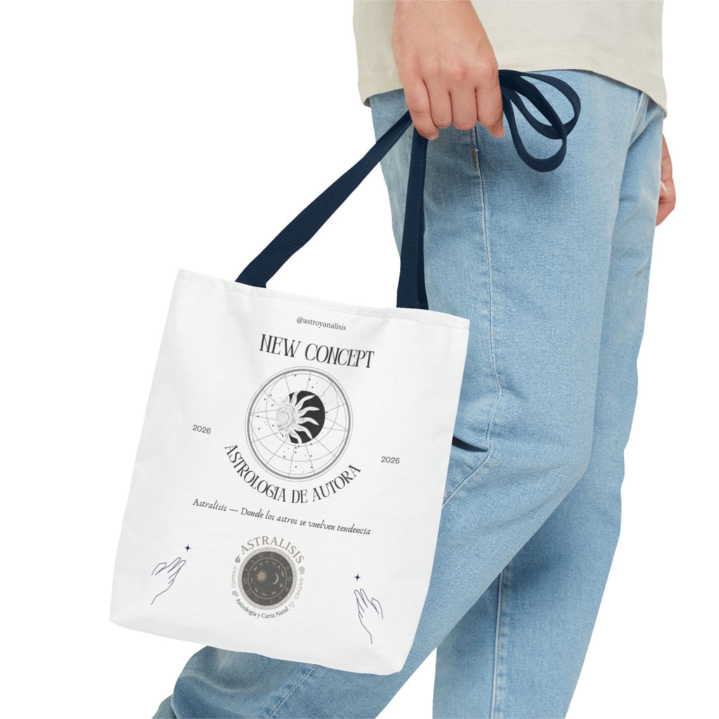 .Astrología de Autora Tote Bag — New Concept Astrology Canvas Tote