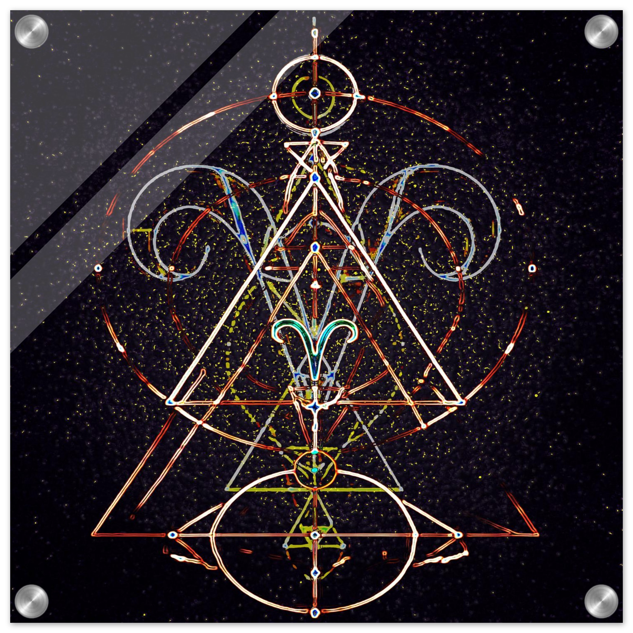 Diseño exclusivo Astrálisis inspirado en Aries y energía cósmica
