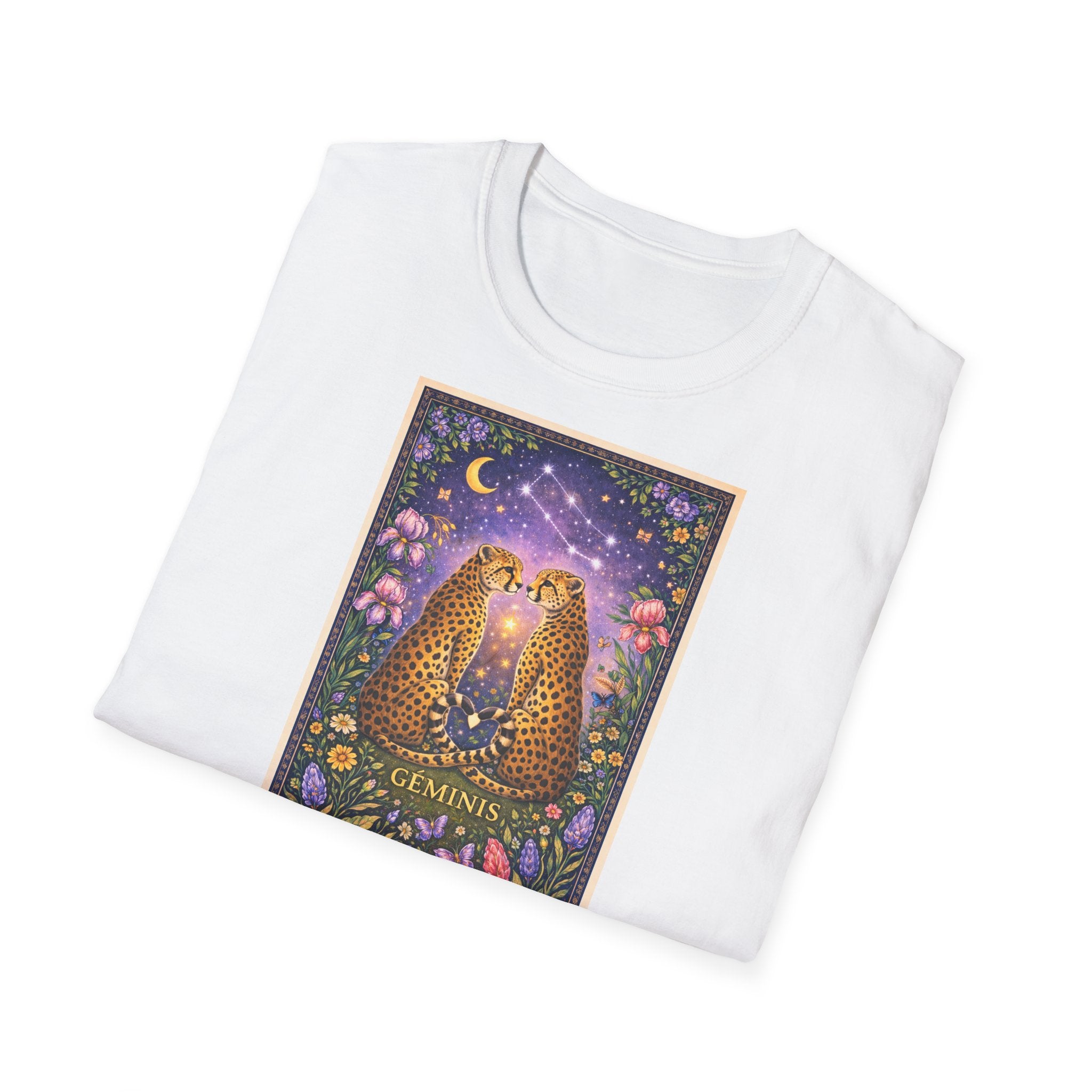 Camiseta Unisex signo Géminis | Colección Zodíaco Astrálisis