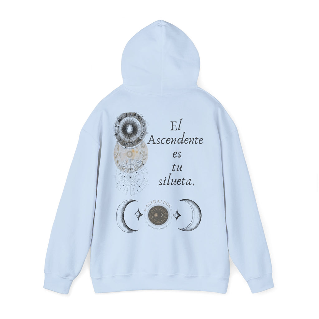 Sudadera El Ascendente es tu silueta - Espalda - ASTRALISIS DESIGN