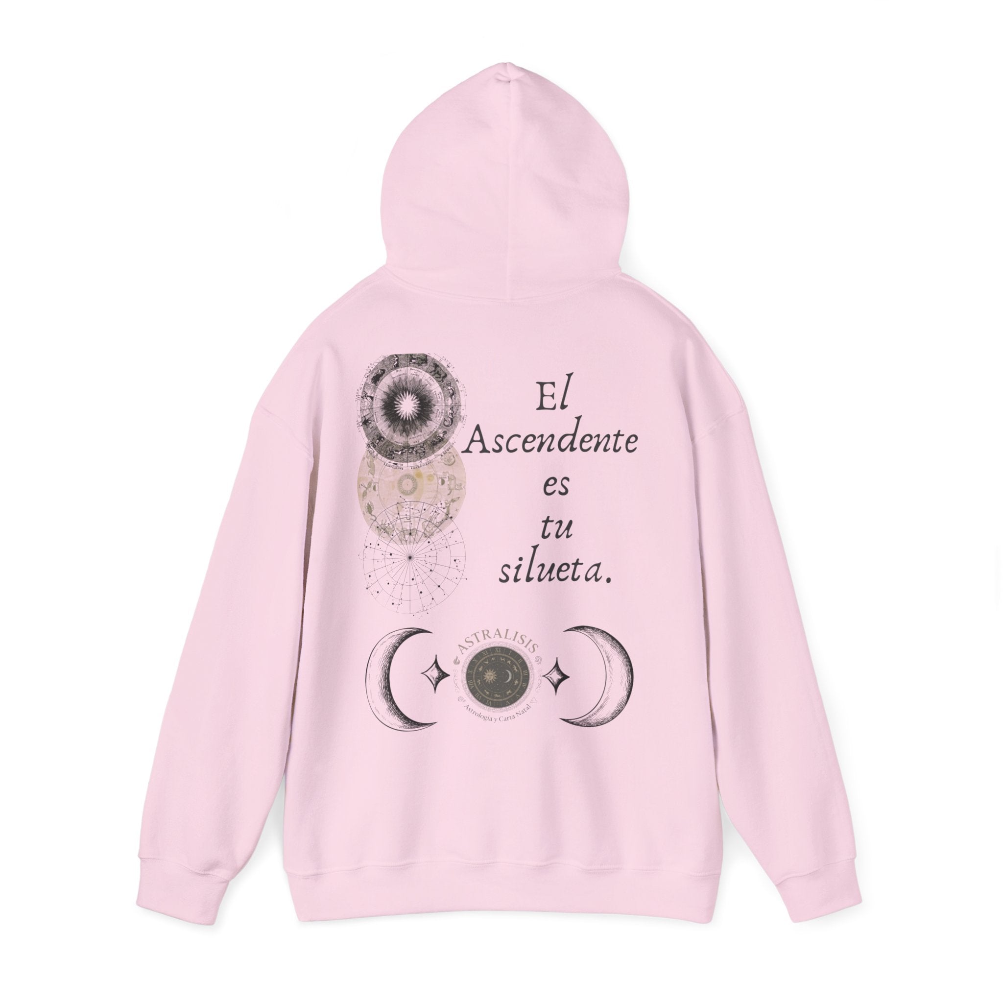 Sudadera El Ascendente es tu silueta - Espalda - ASTRALISIS DESIGN