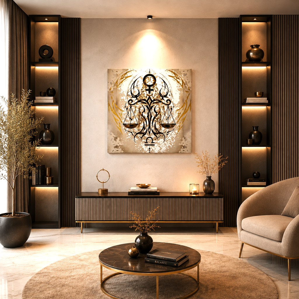 Canvas Fine Art Libra Equilibrio Eterno