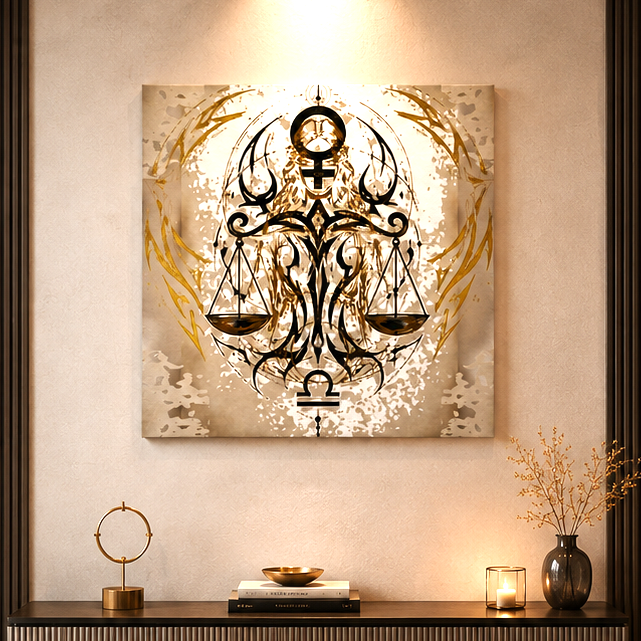 Canvas Fine Art Libra Equilibrio Eterno