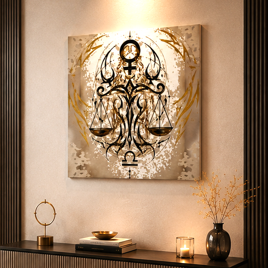 Canvas Fine Art Libra Equilibrio Eterno