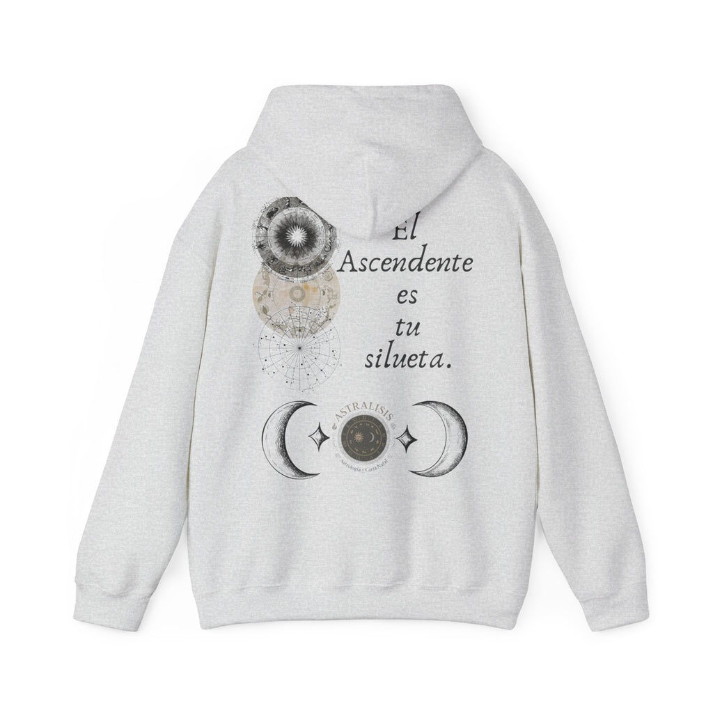 Sudadera El Ascendente es tu silueta - Espalda - ASTRALISIS DESIGN