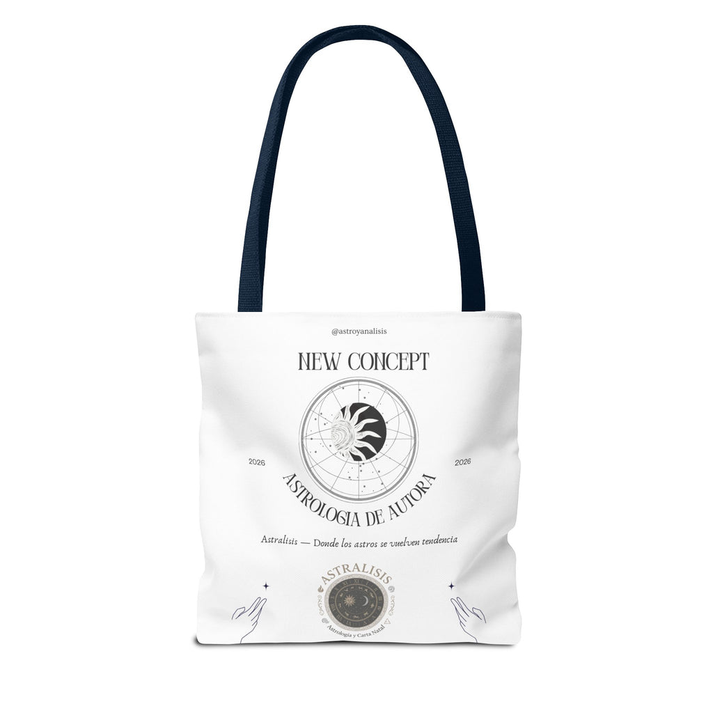 .Astrología de Autora Tote Bag — New Concept Astrology Canvas Tote