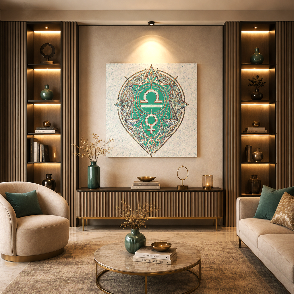 Canvas Fine Art Libra Geométrico